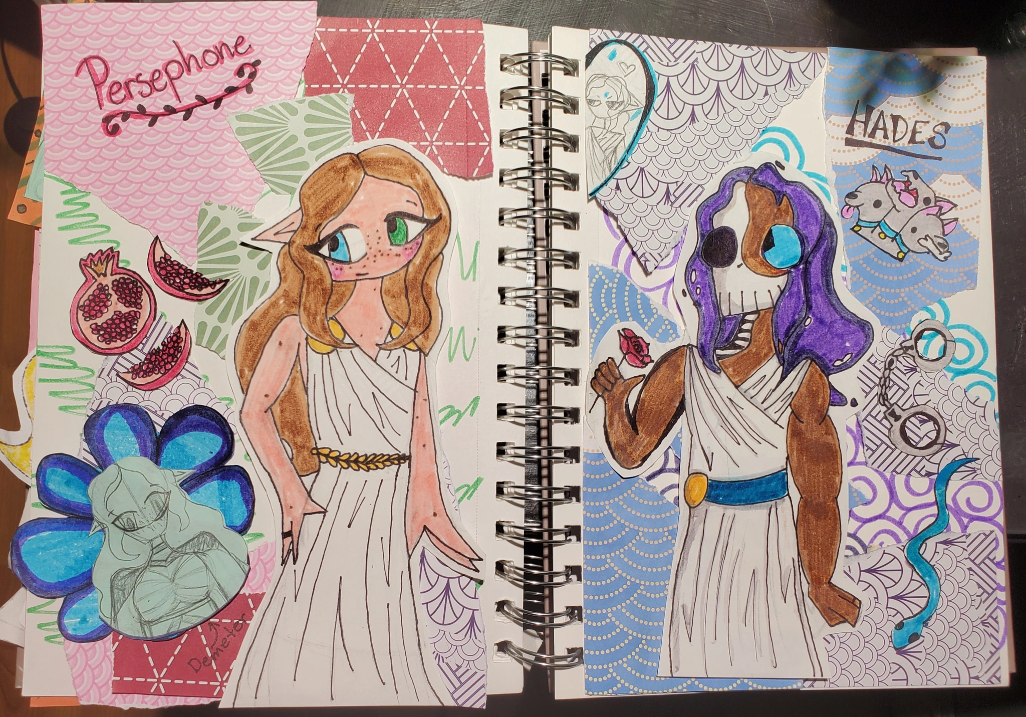 Greek Mythology character artwork
