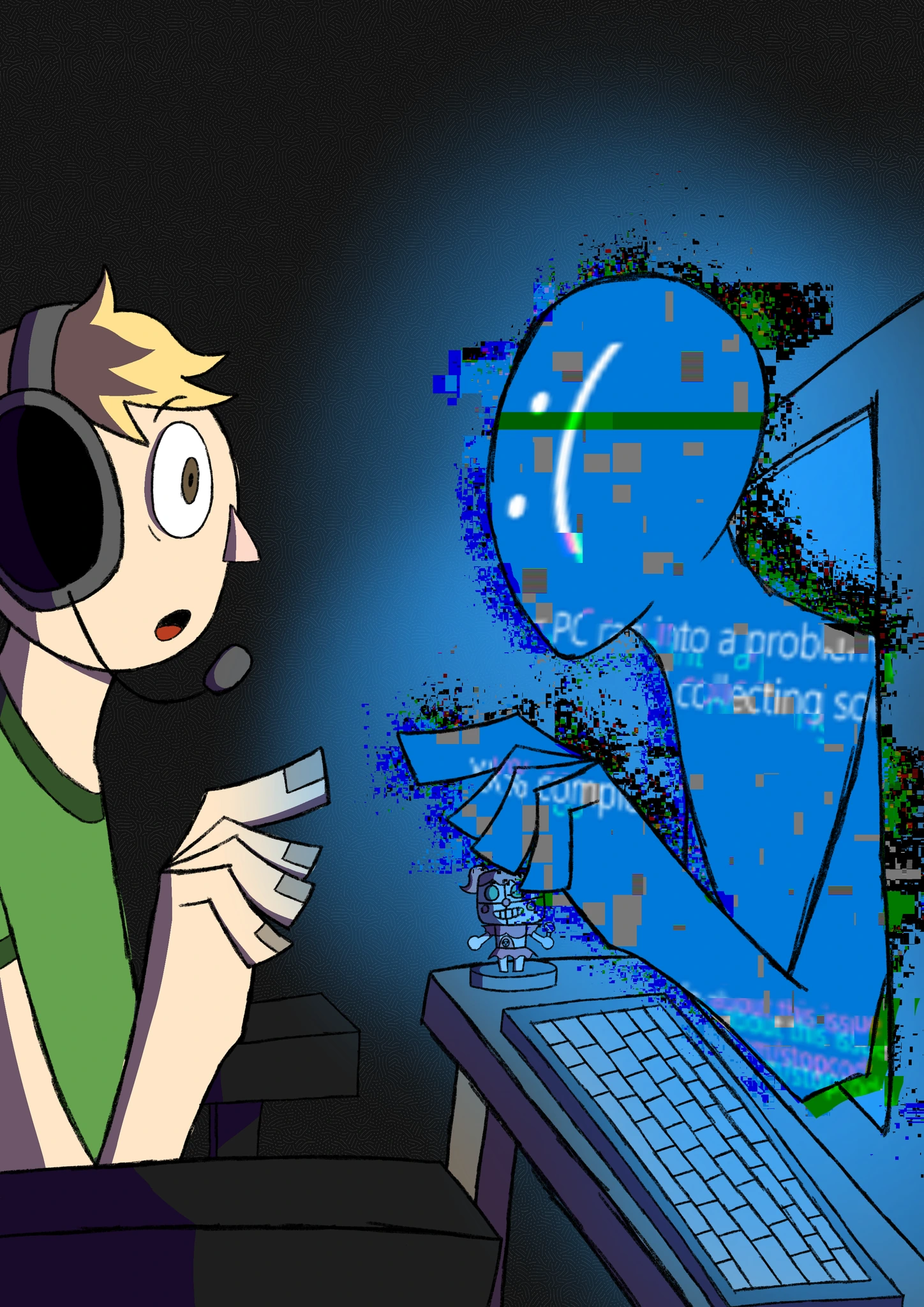 For Digitalpixie's art contest character artwork