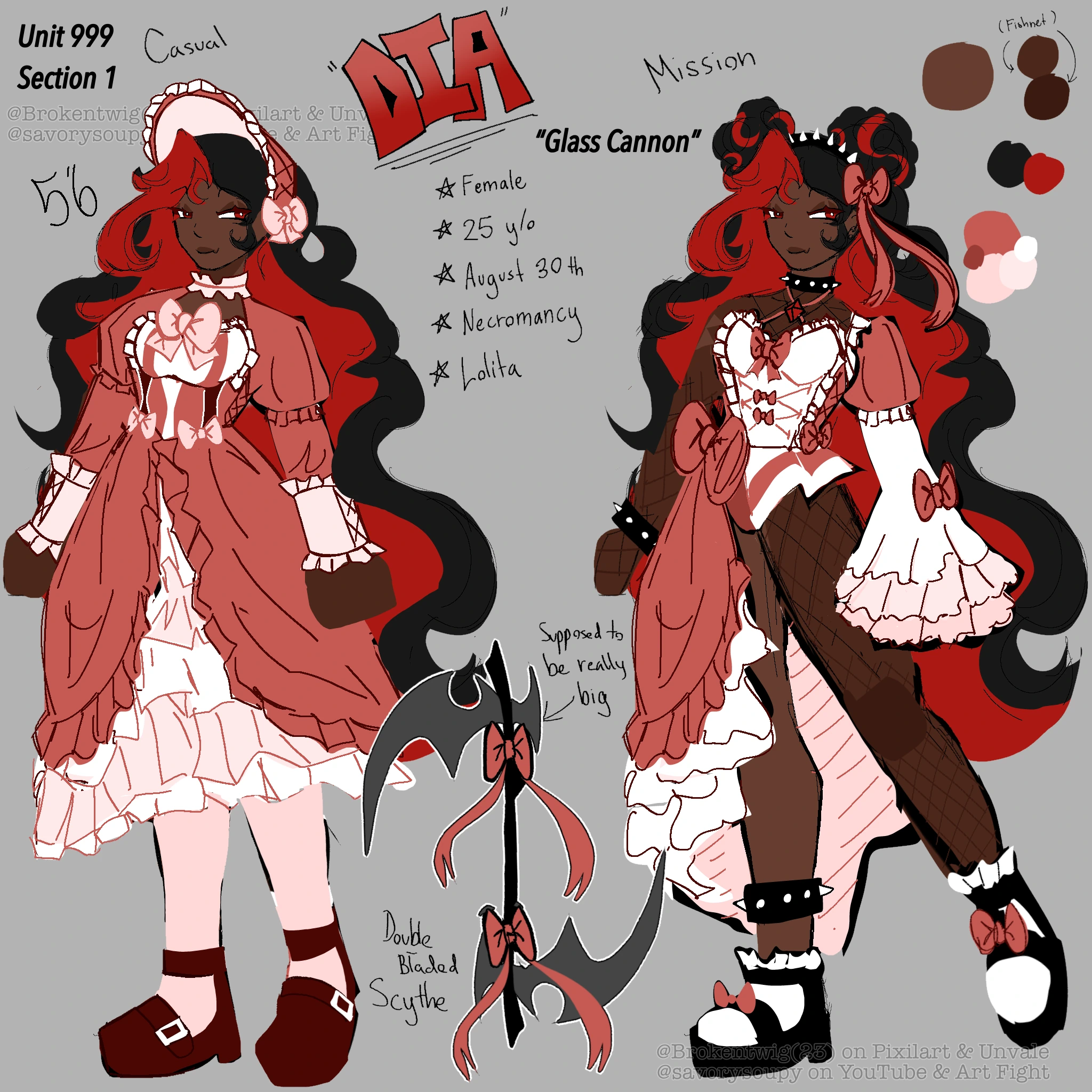 Dia character artwork