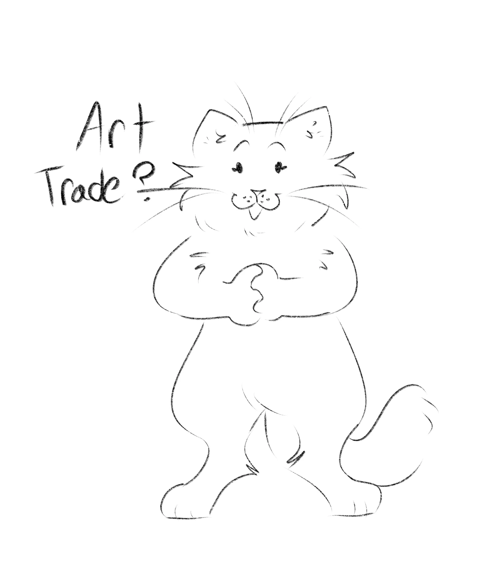 Art trades?? (Or design trades) character artwork