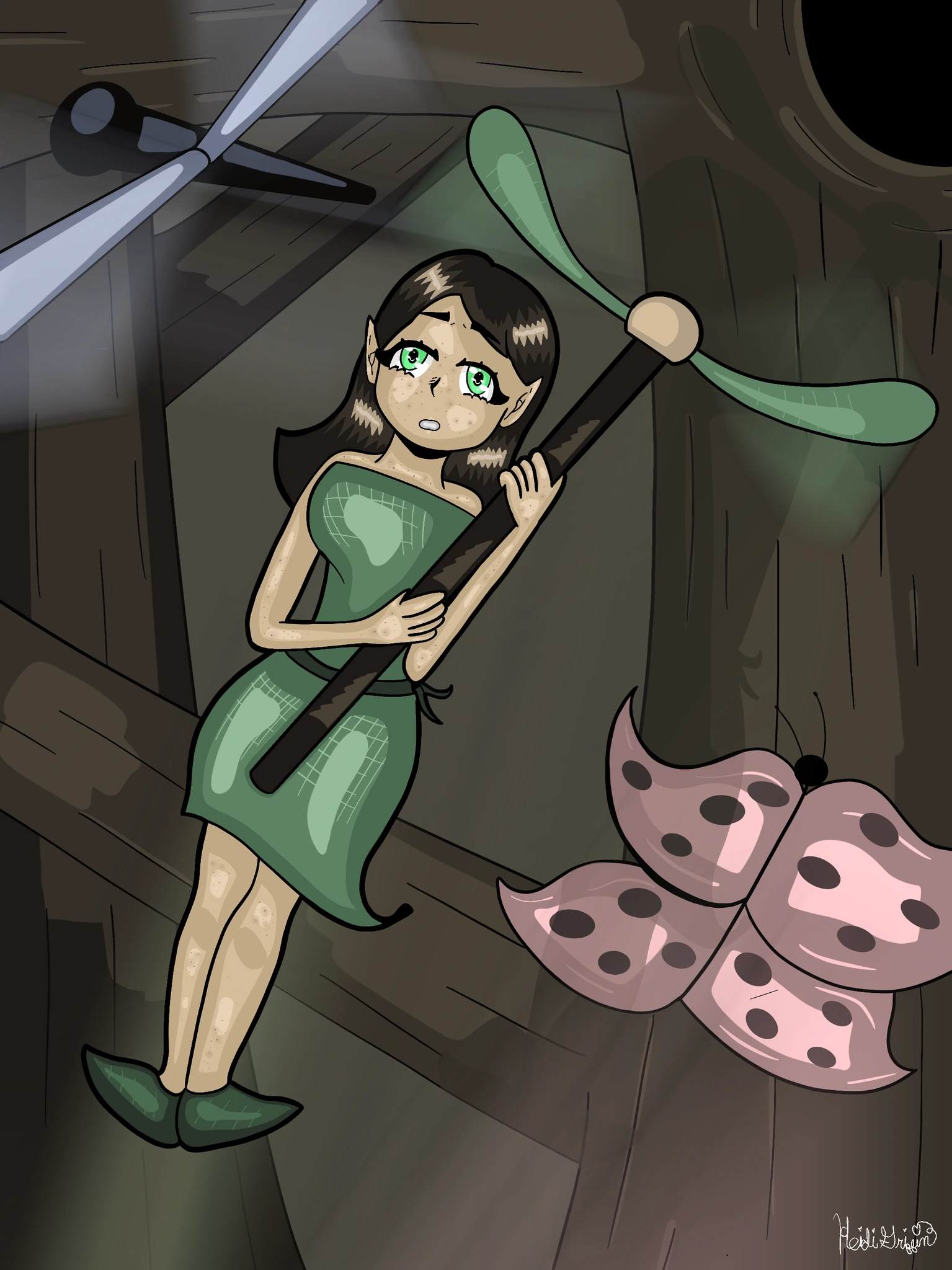 Elfie character artwork