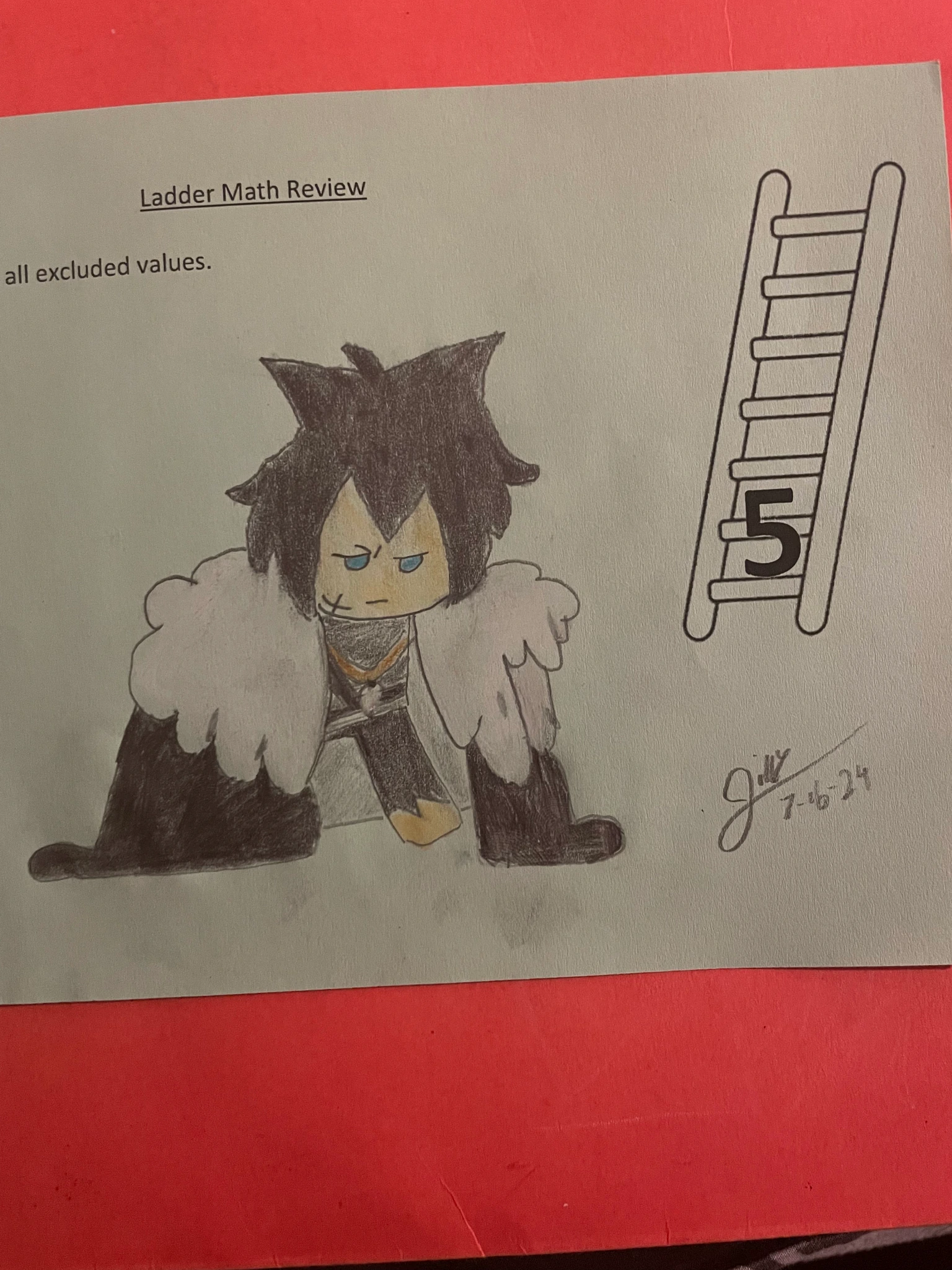Werewolf character artwork