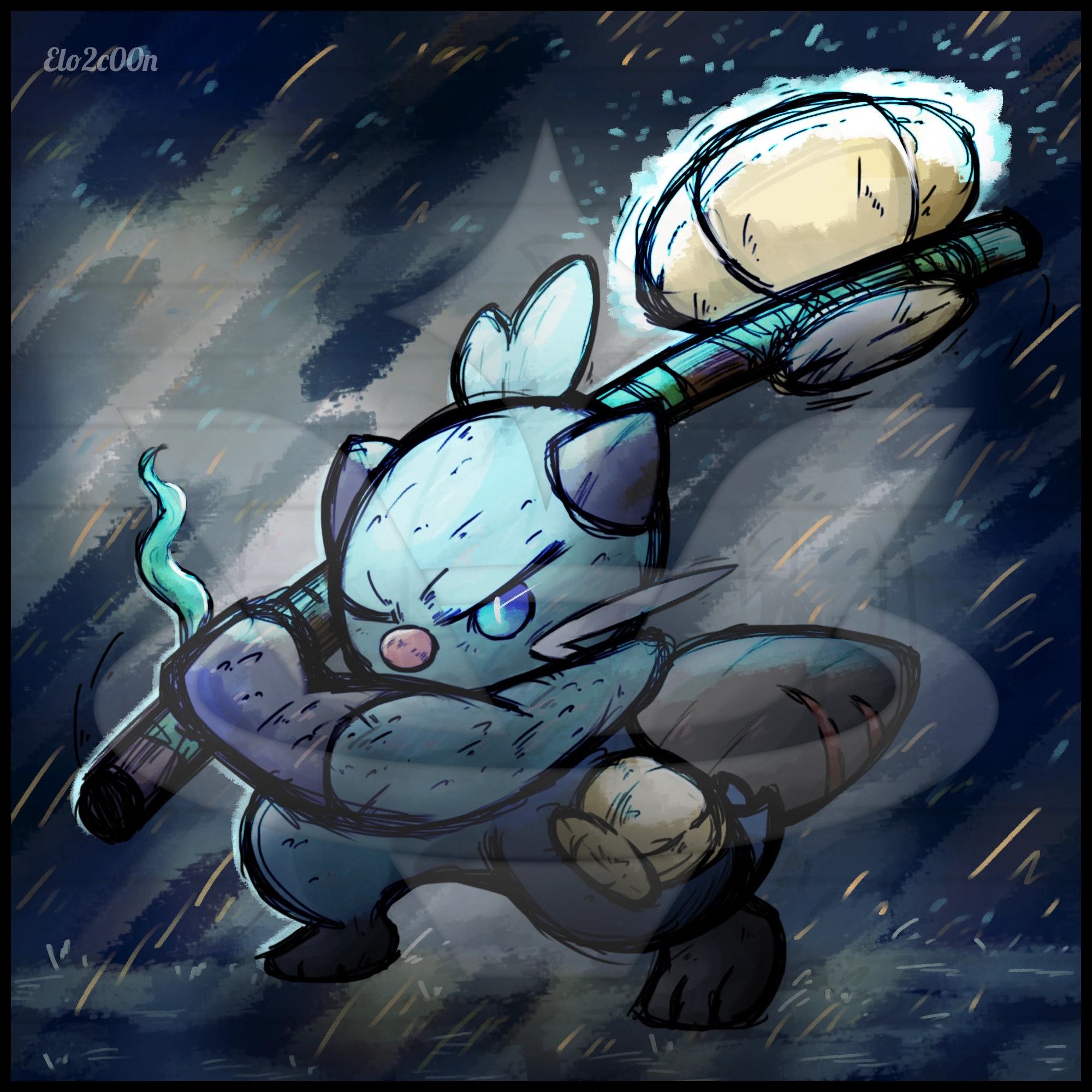 Brutus, the Devott Barbarian character artwork