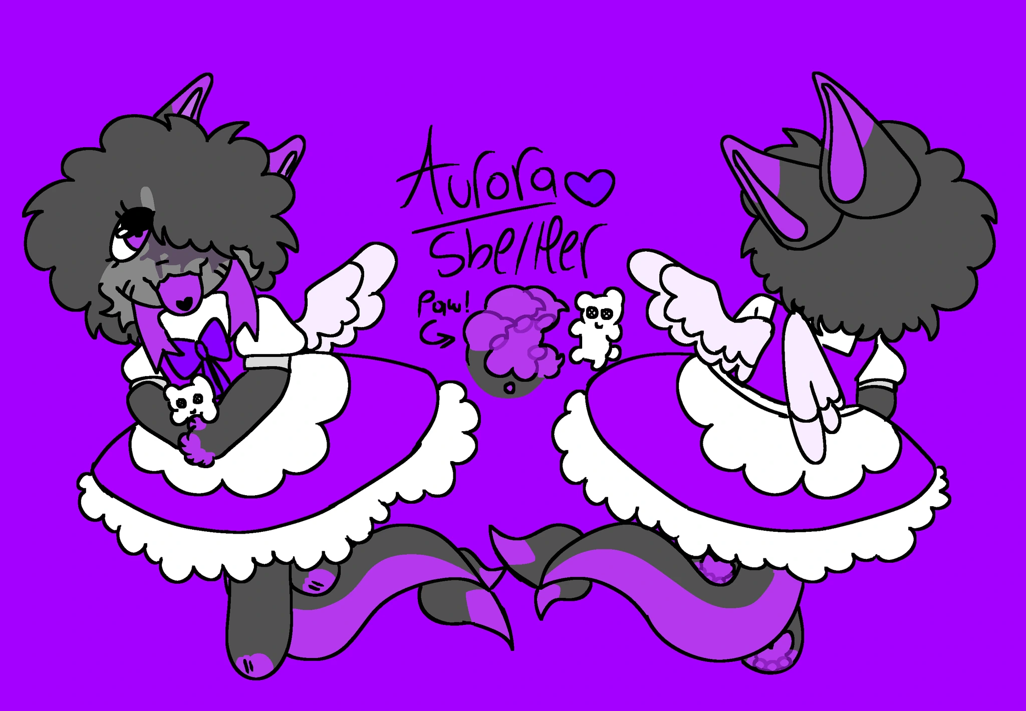 Aurora character artwork