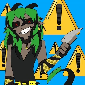Bytrix (TW: Horror) character artwork