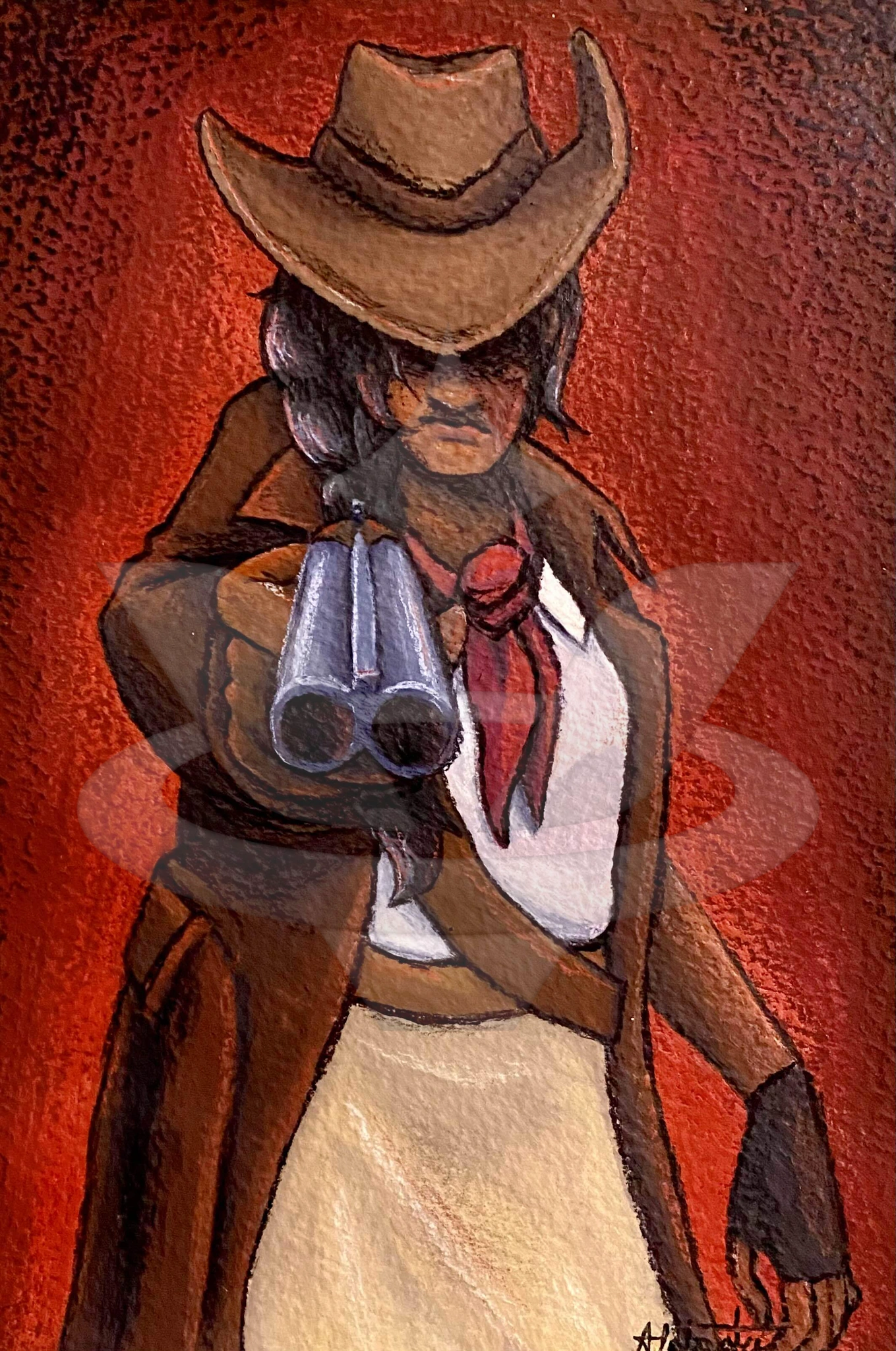 Luana Cervantes character artwork