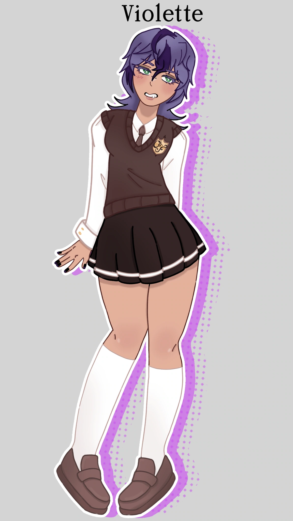 Violette Gothique (CFA) character artwork