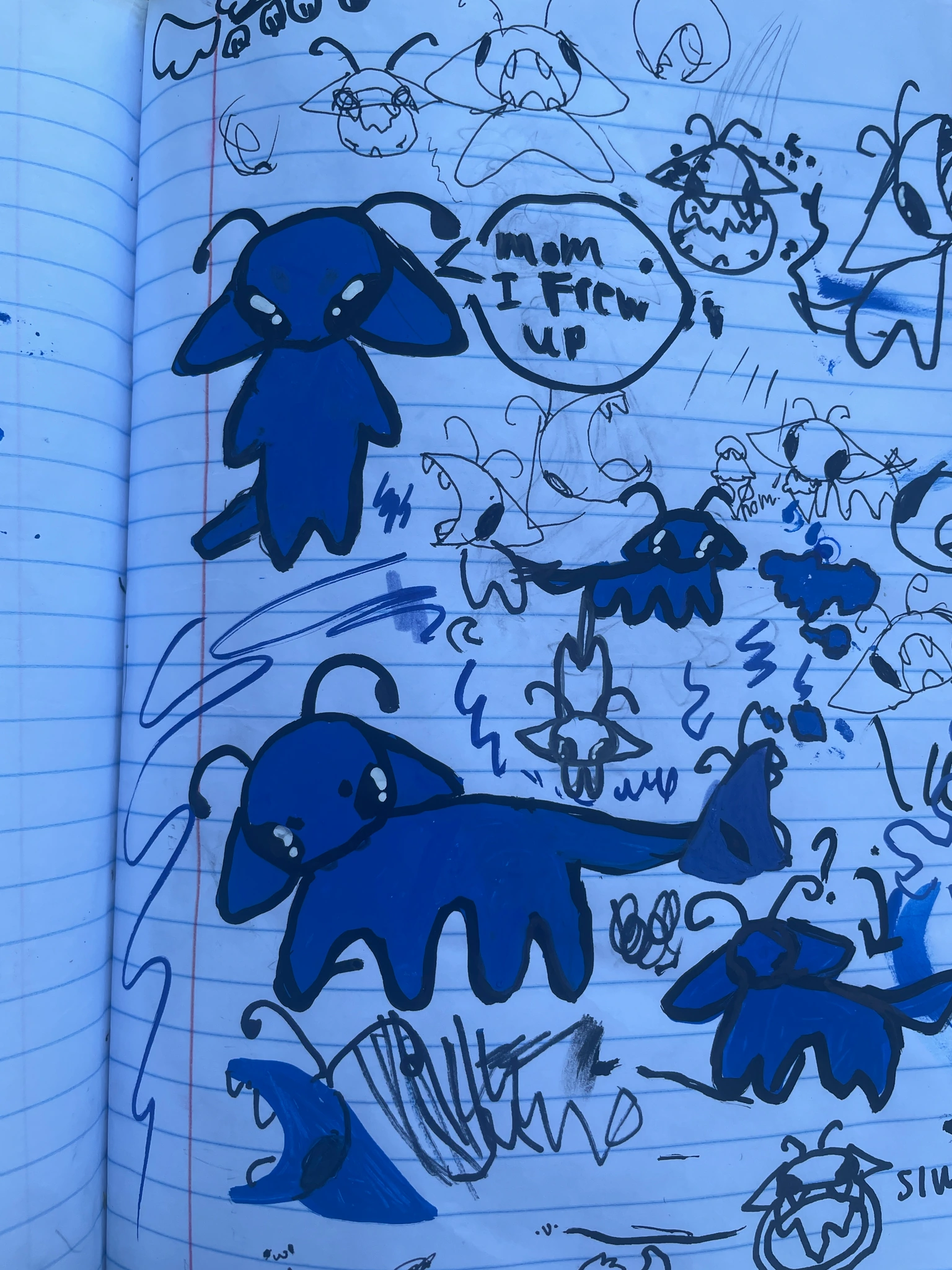 Lil guy doodles! character artwork