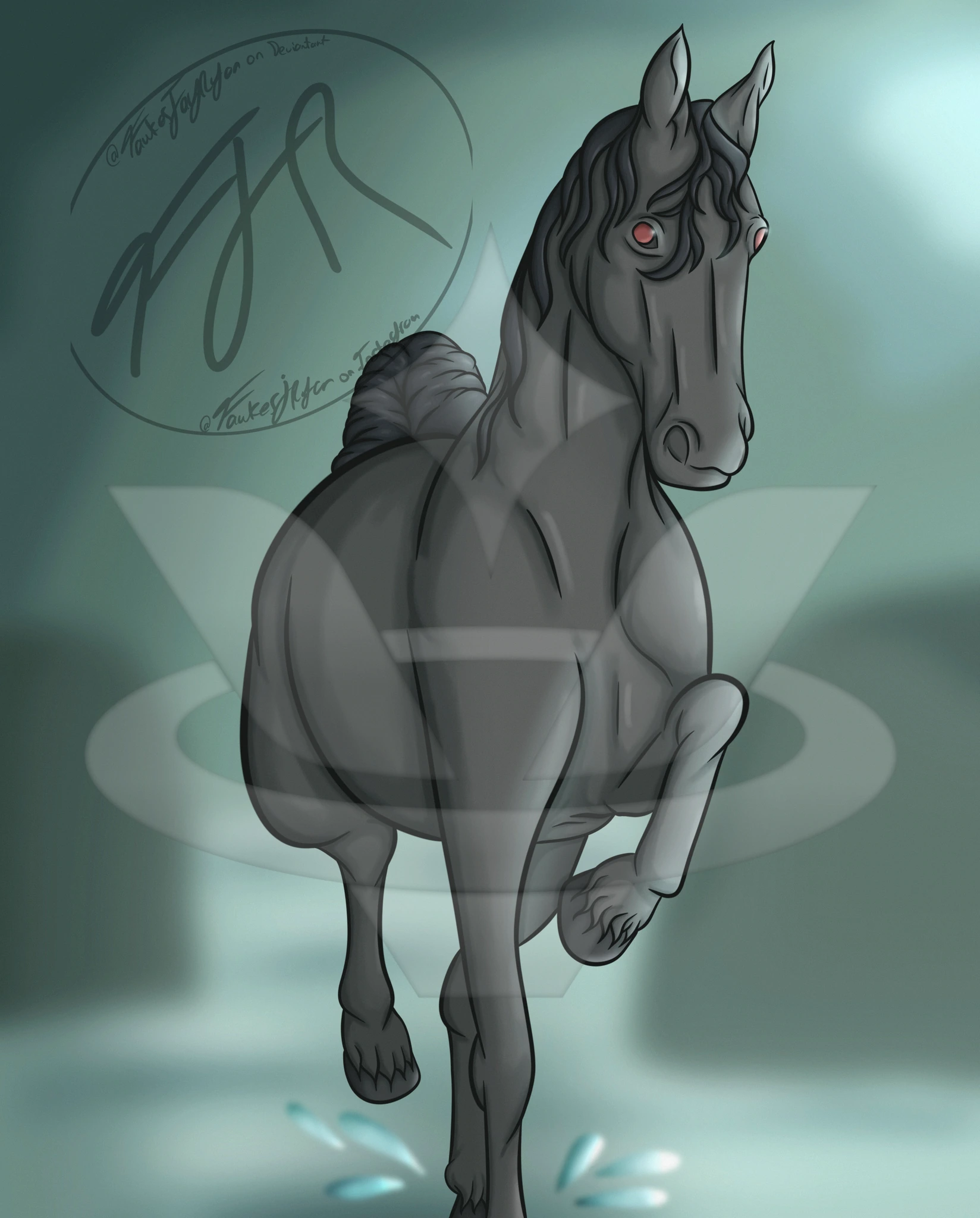 Kelpie character artwork