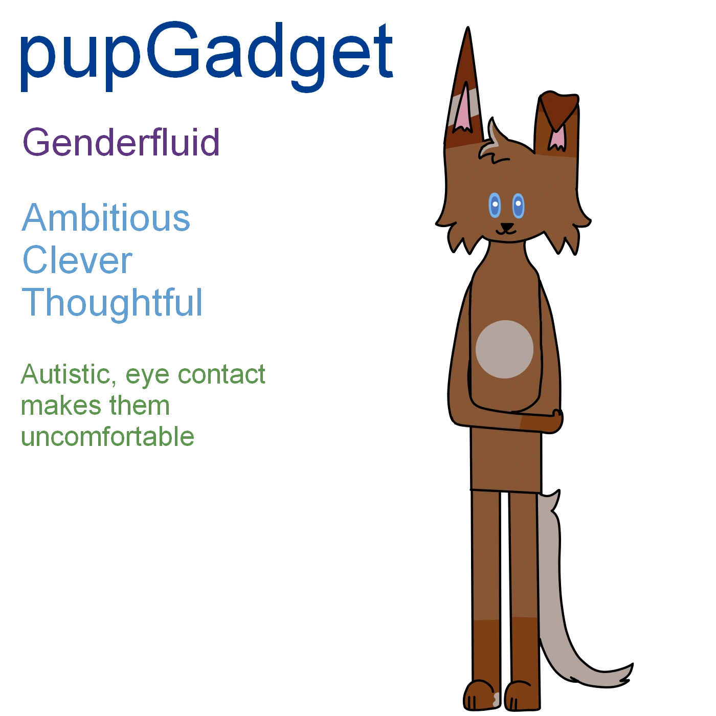 [ pupGadget ] character artwork