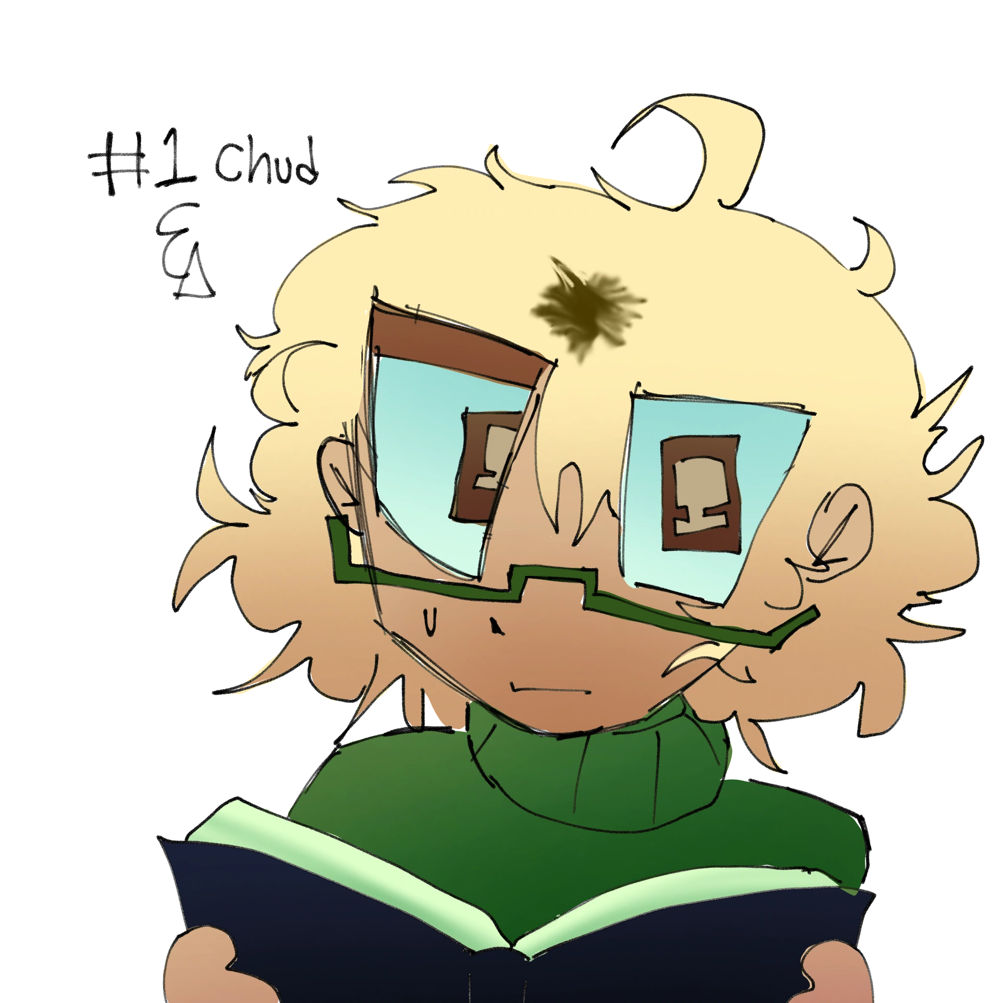 Valentine Dean-Torres 💿💻 character artwork