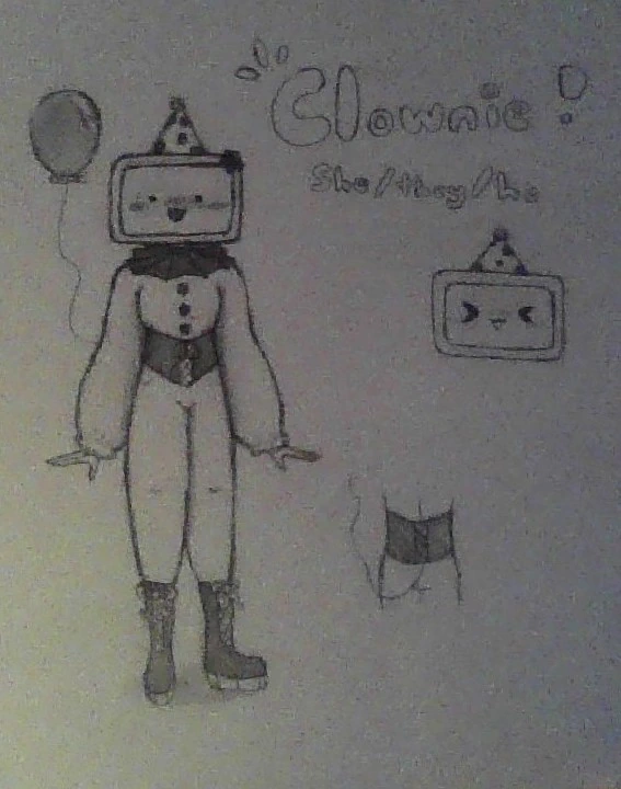 Clownie !! character artwork