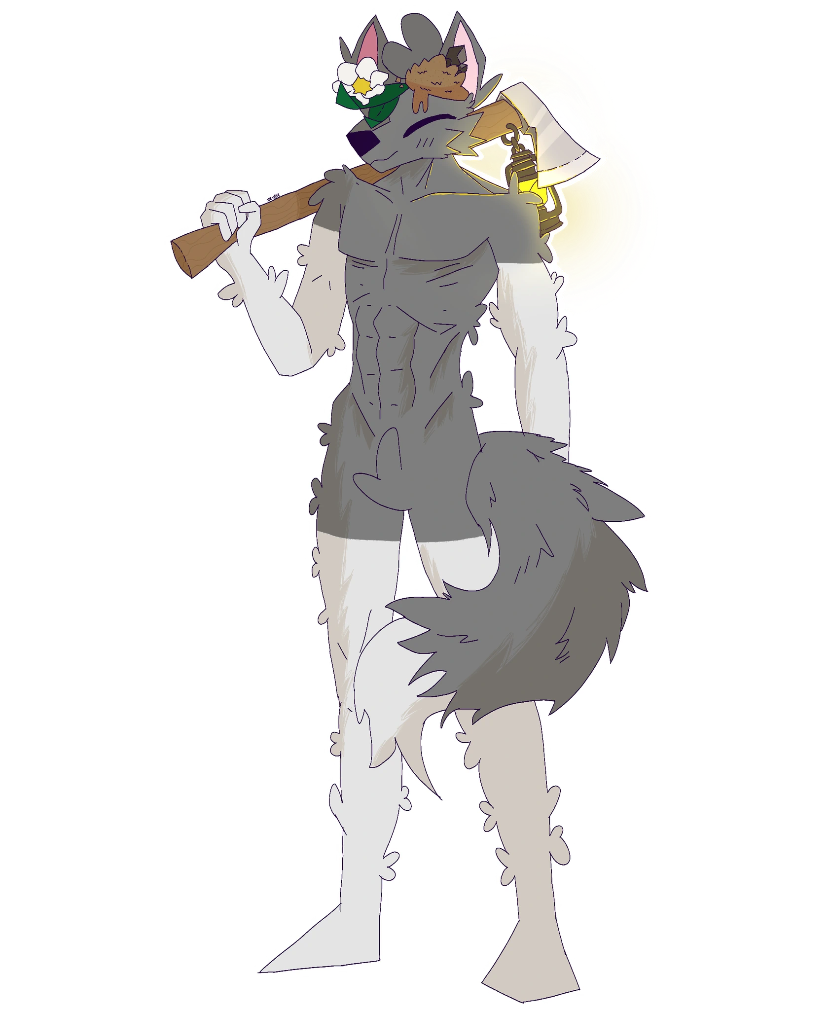 Kodai Wolfe character artwork
