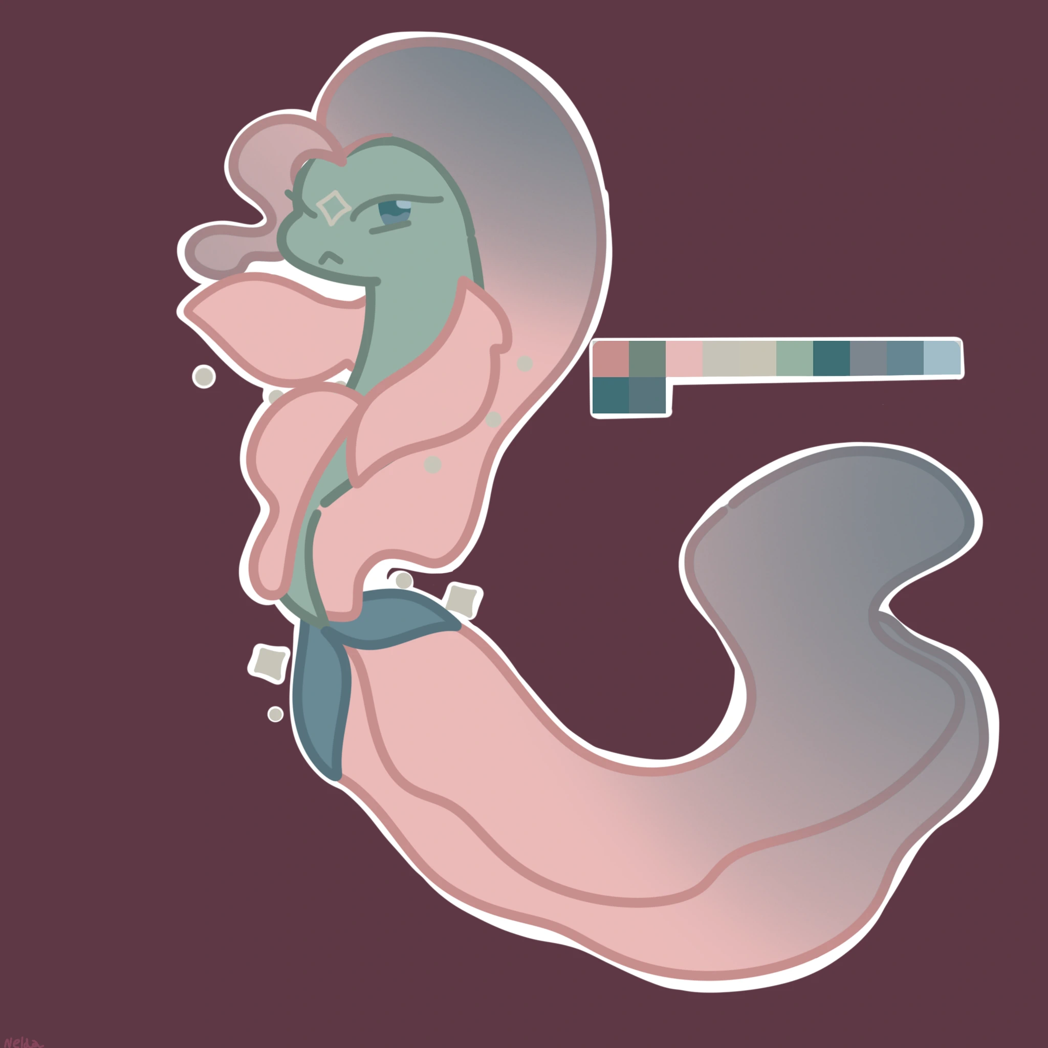 Character adopt (adopted) character artwork