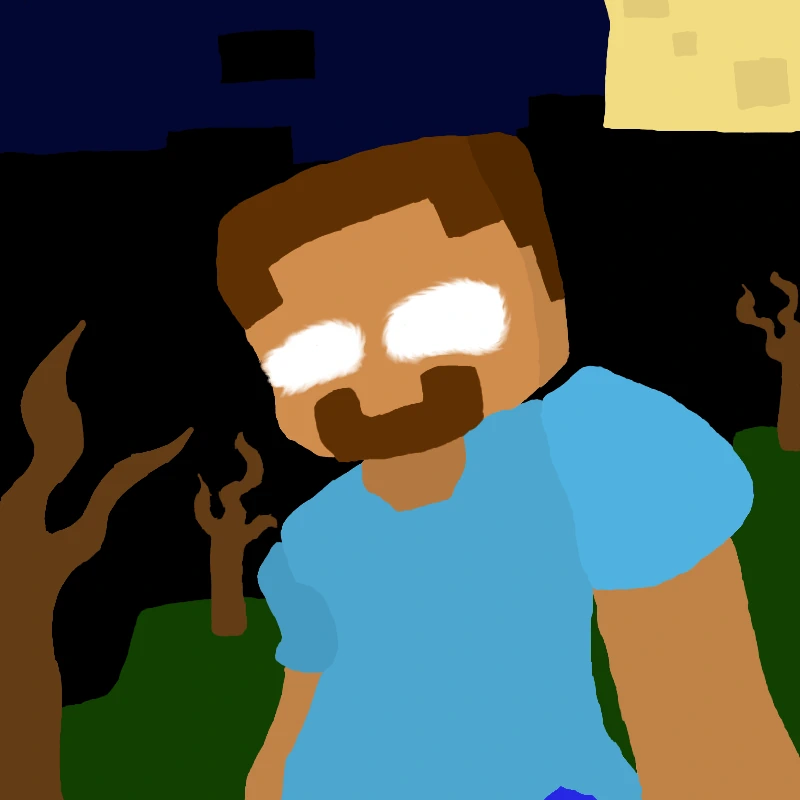 Herobrine character artwork