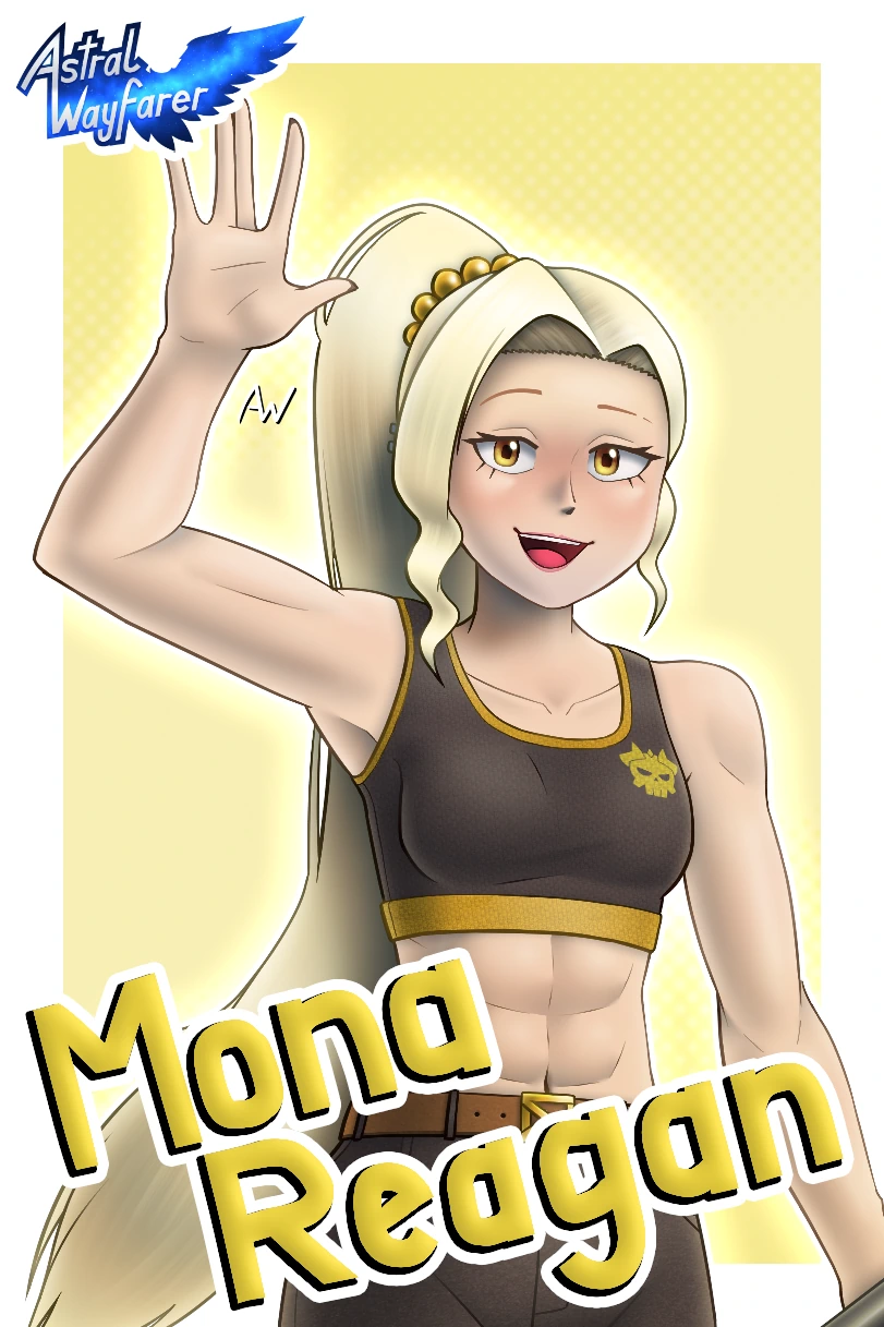 Mona Reagan character artwork