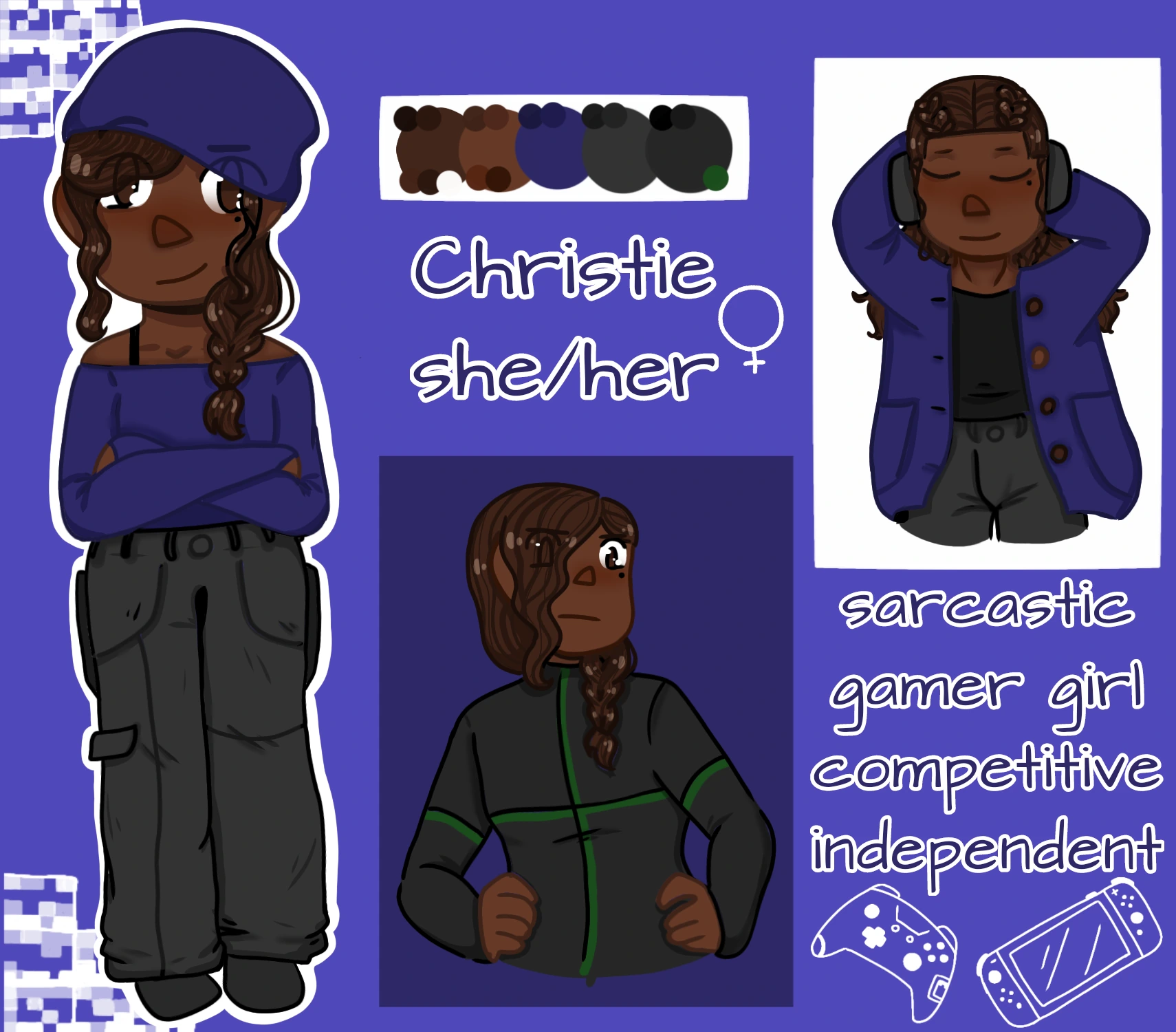 Christie character artwork