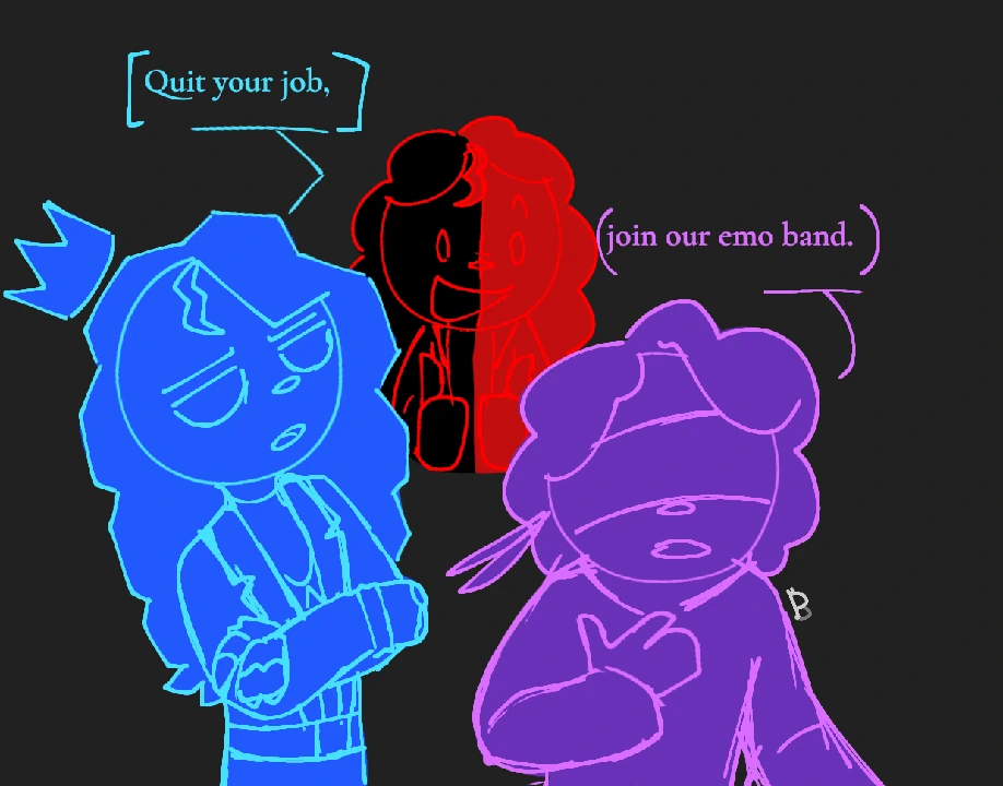 poems I write (Check writings) character artwork
