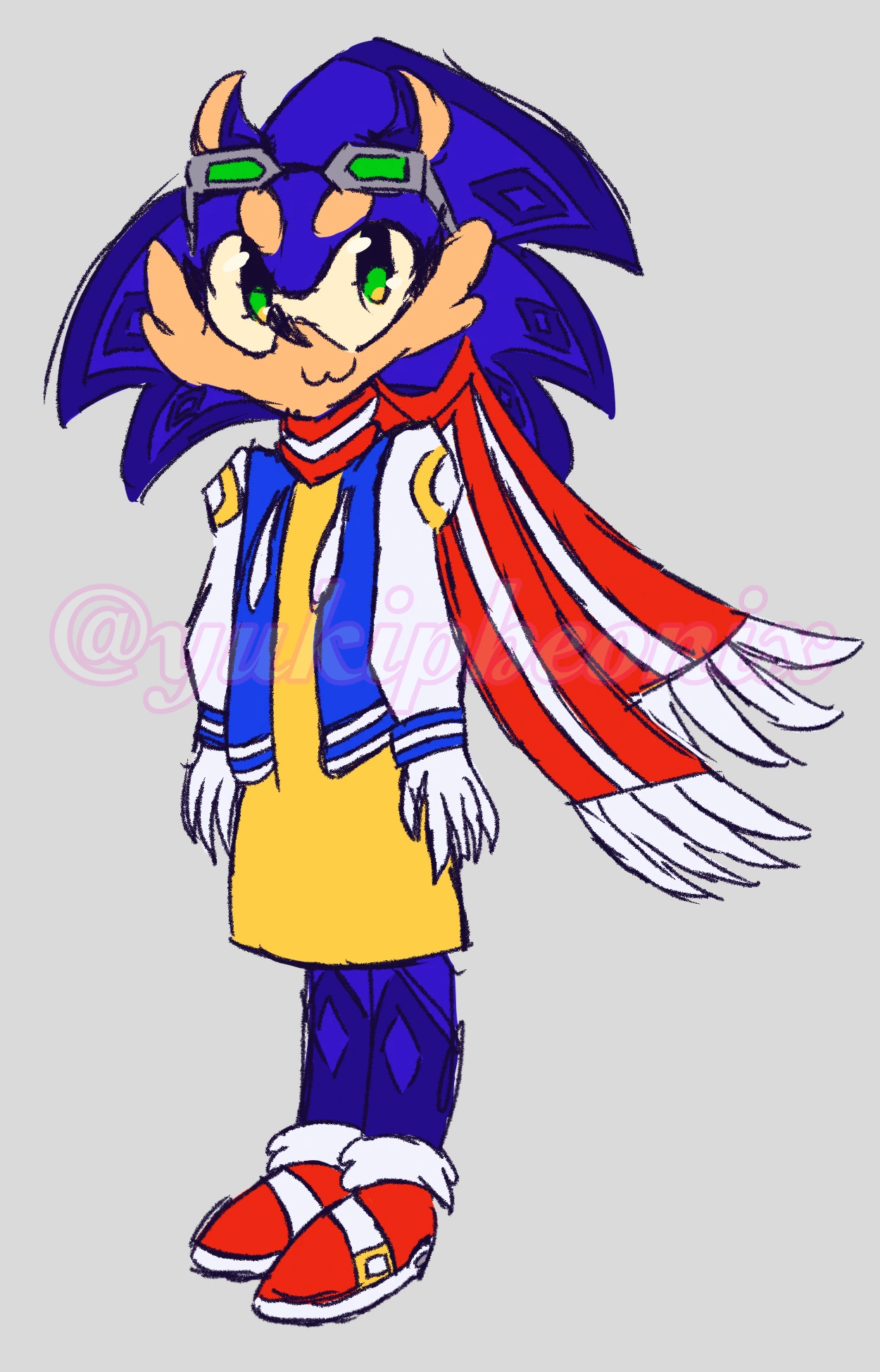 [LIEM] Sonic The Hedgehog character artwork