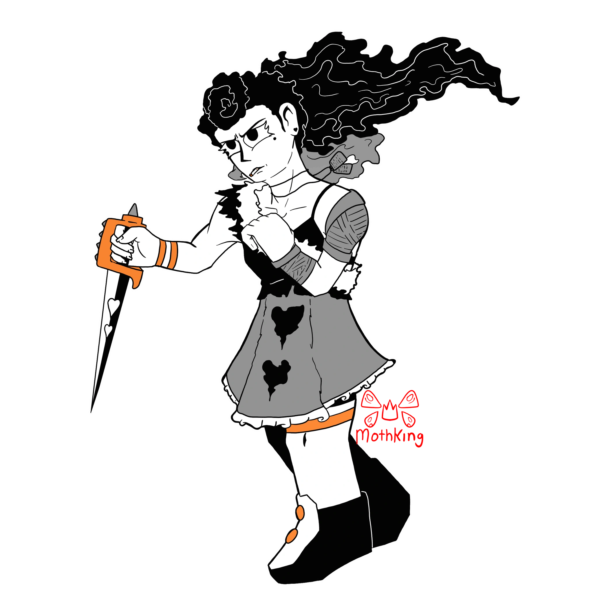 Coal character artwork