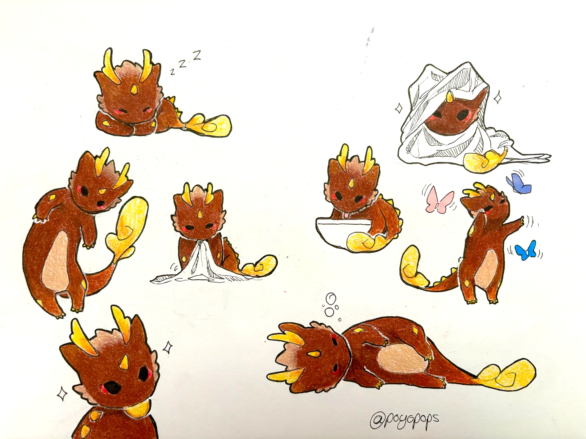Dragons! character artwork