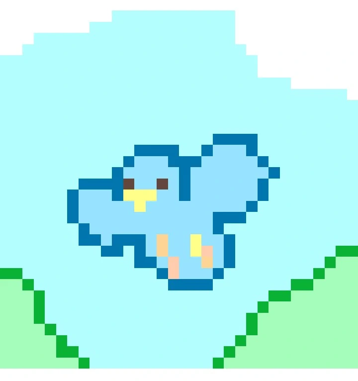 Birdy Bird character artwork