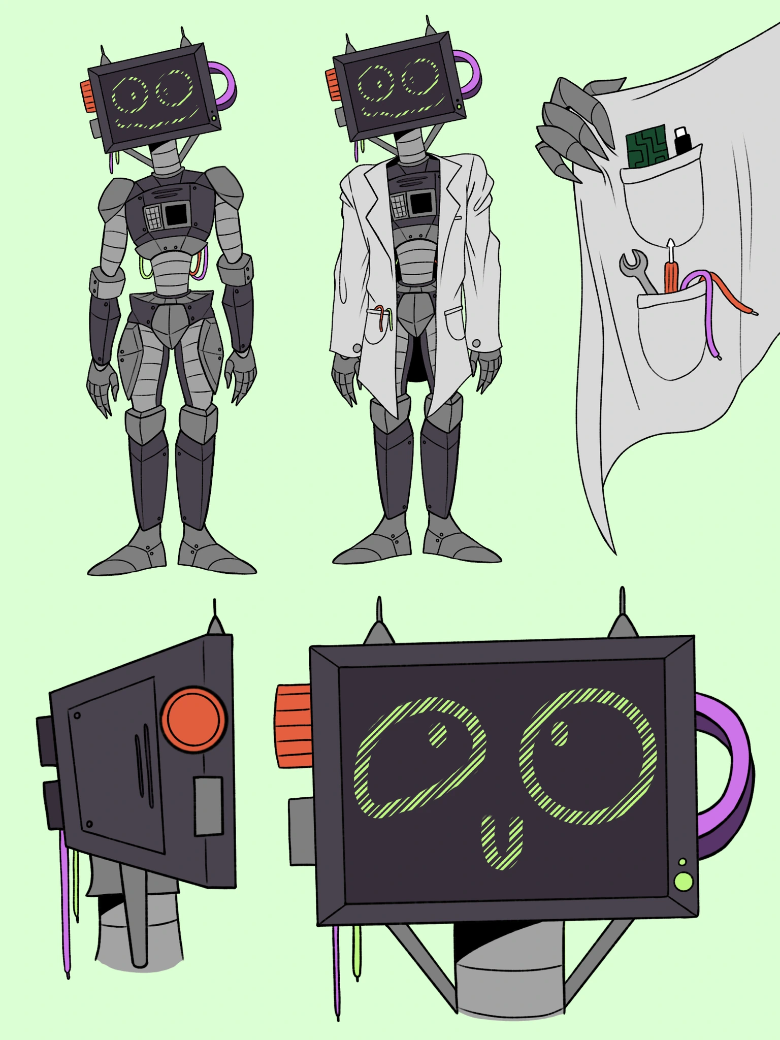 Personality 6 character artwork