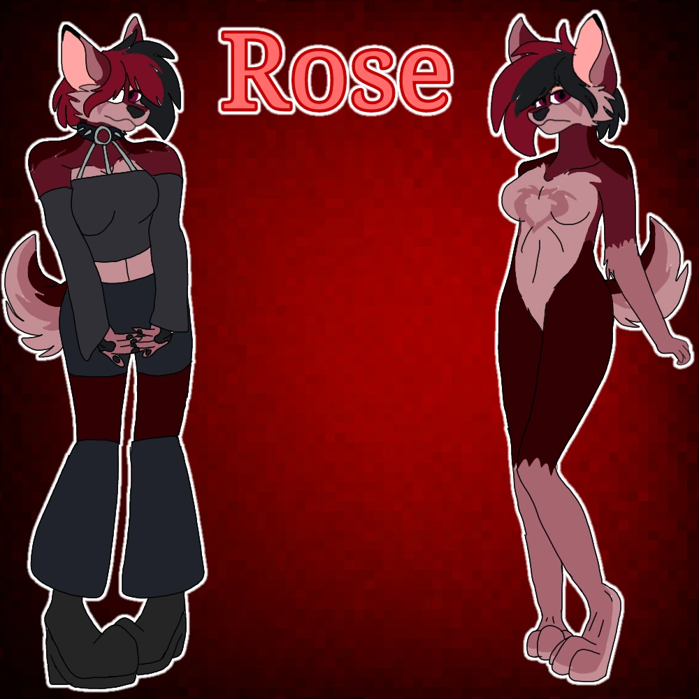 Rose character artwork