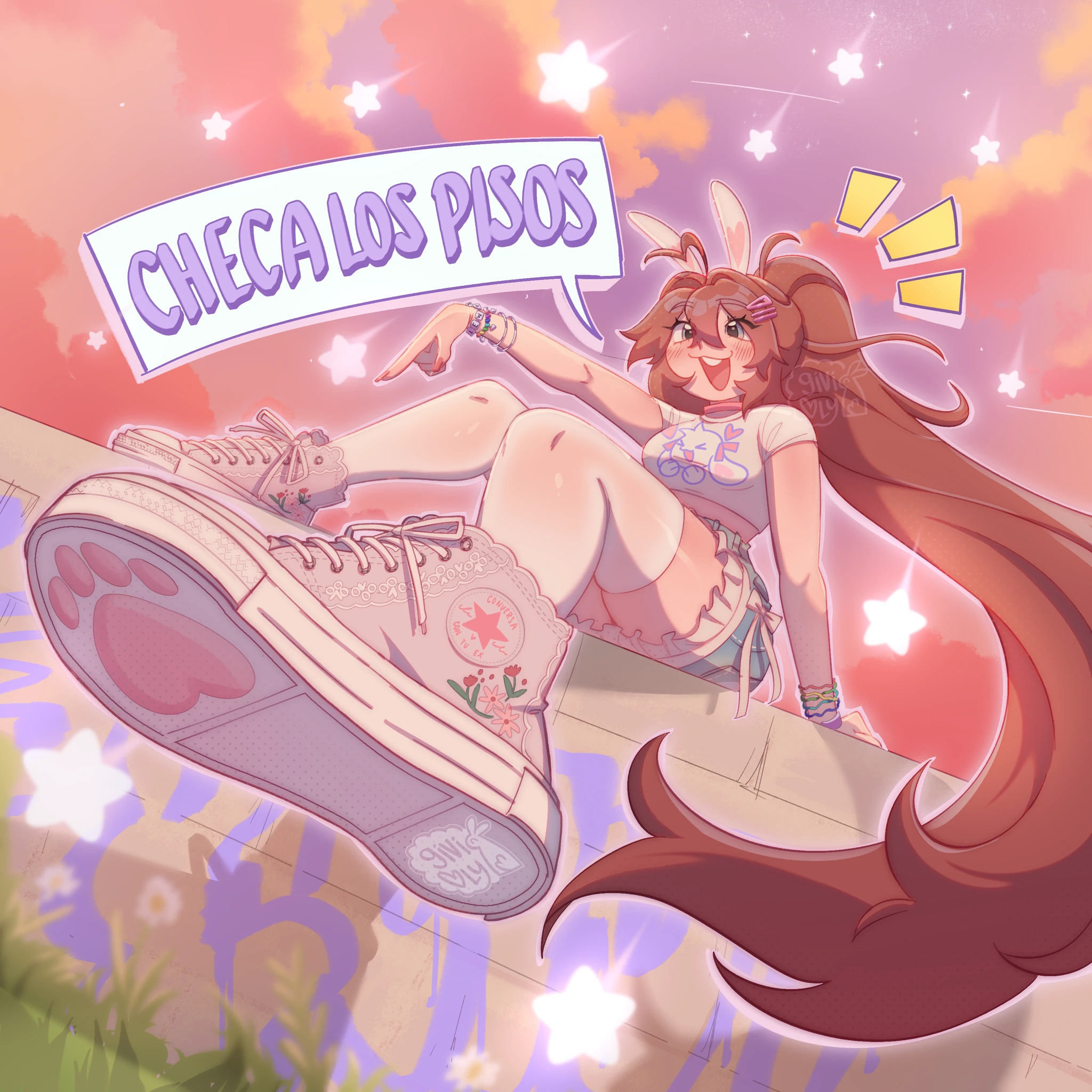 Melody character artwork