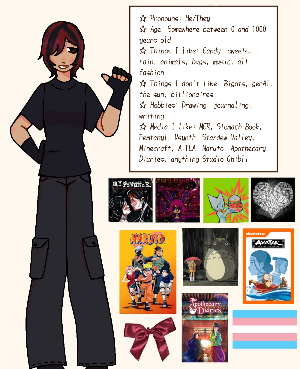 meet the artist character artwork