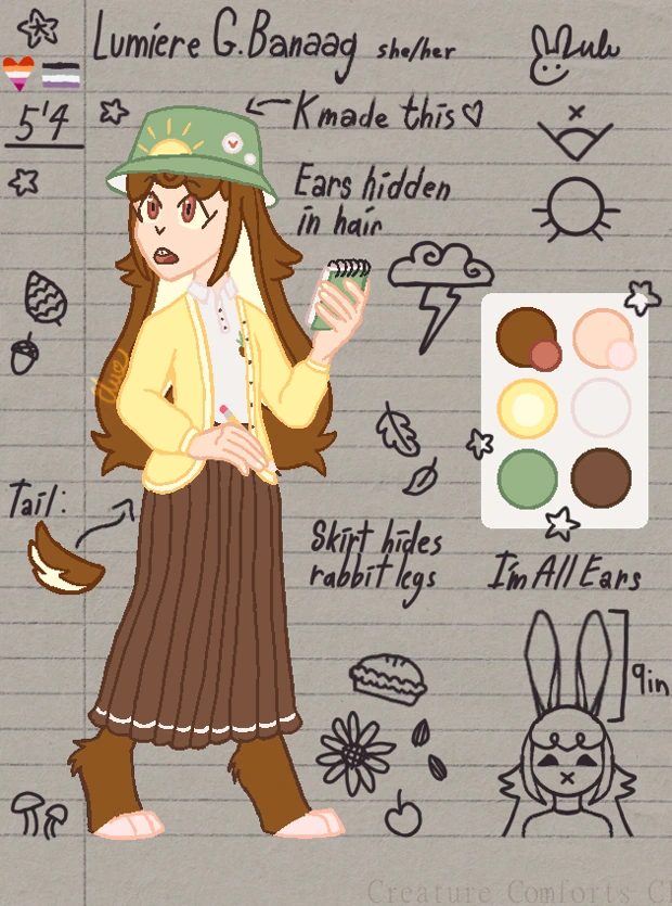 Lumiere Banaag character artwork