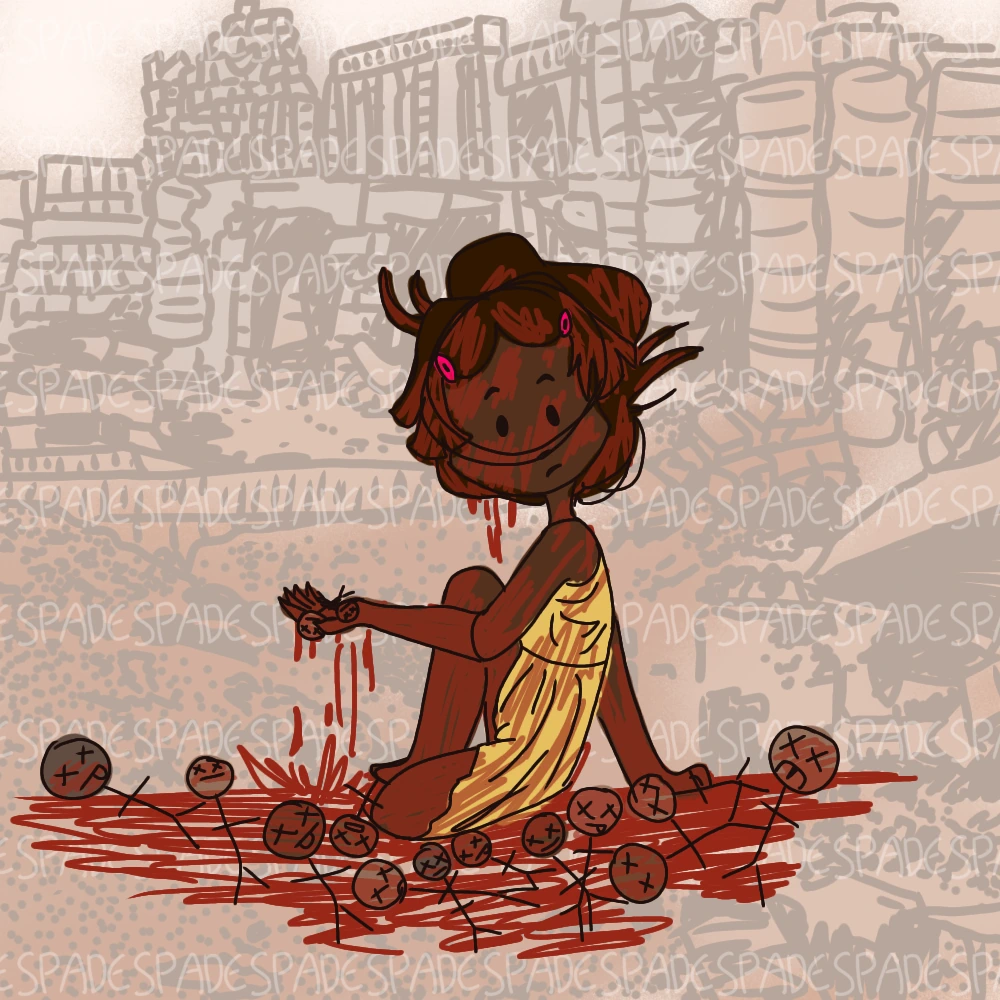 Sehkmet (egyptian mythology) character artwork