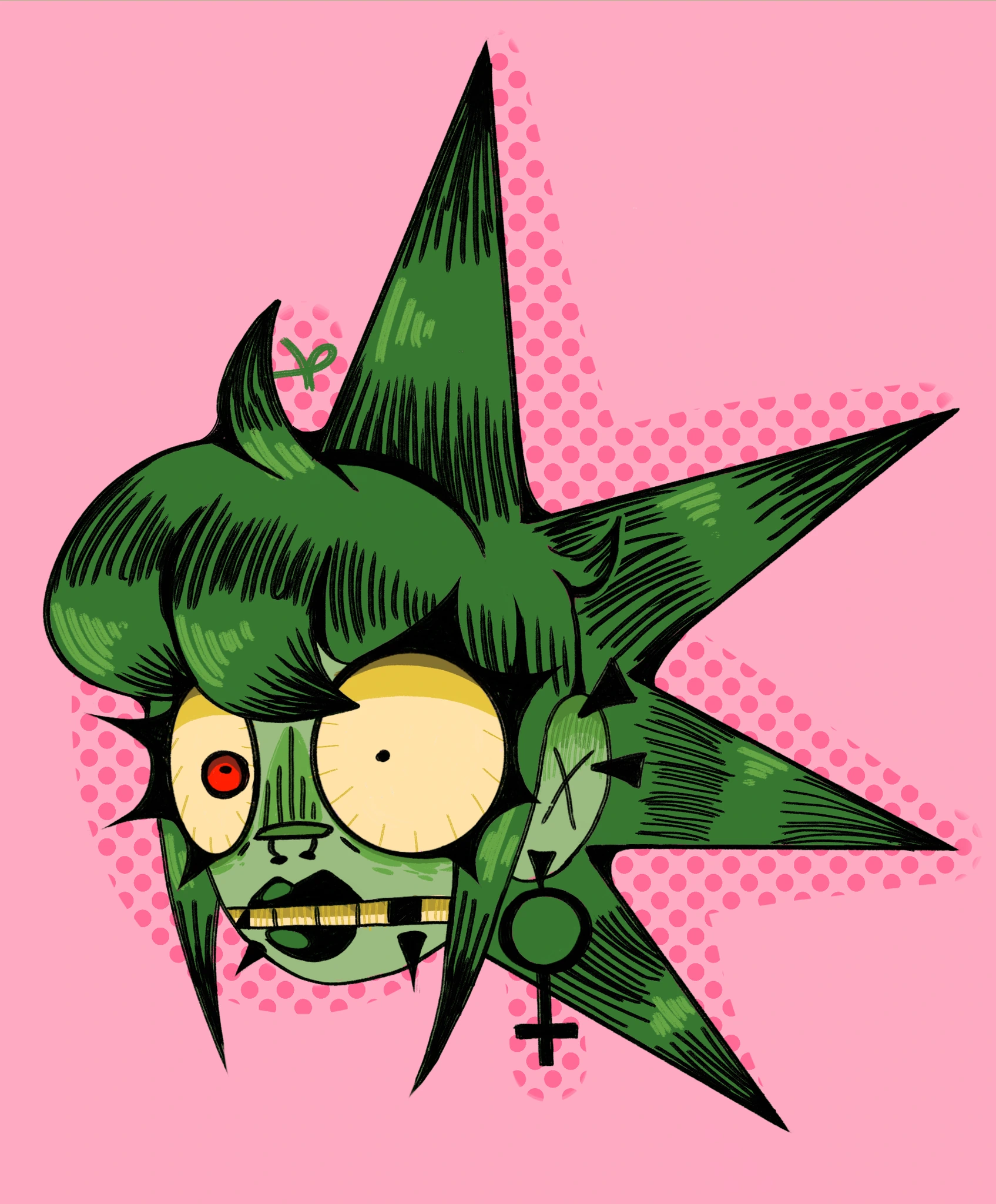 Dolly Gloomsdale/Spider Brains character artwork