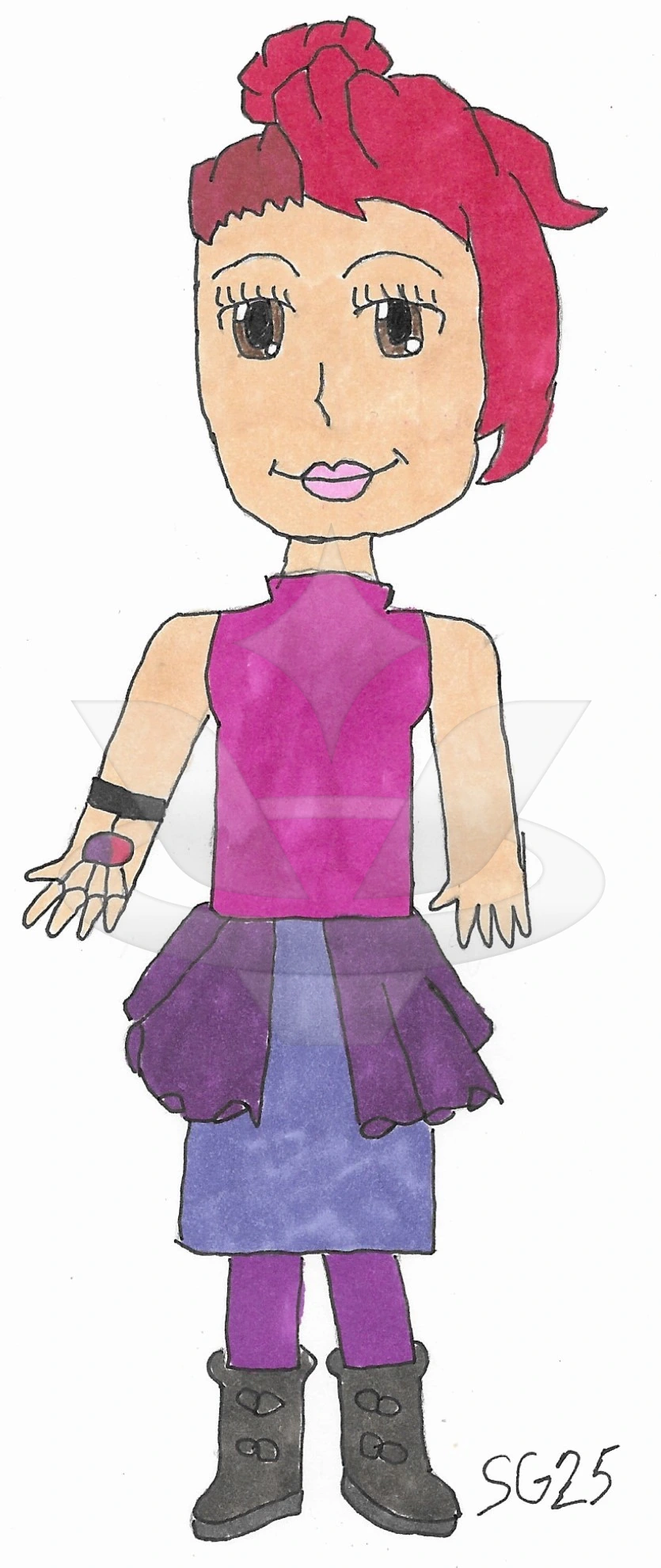 Princess Gladiator Fury character artwork