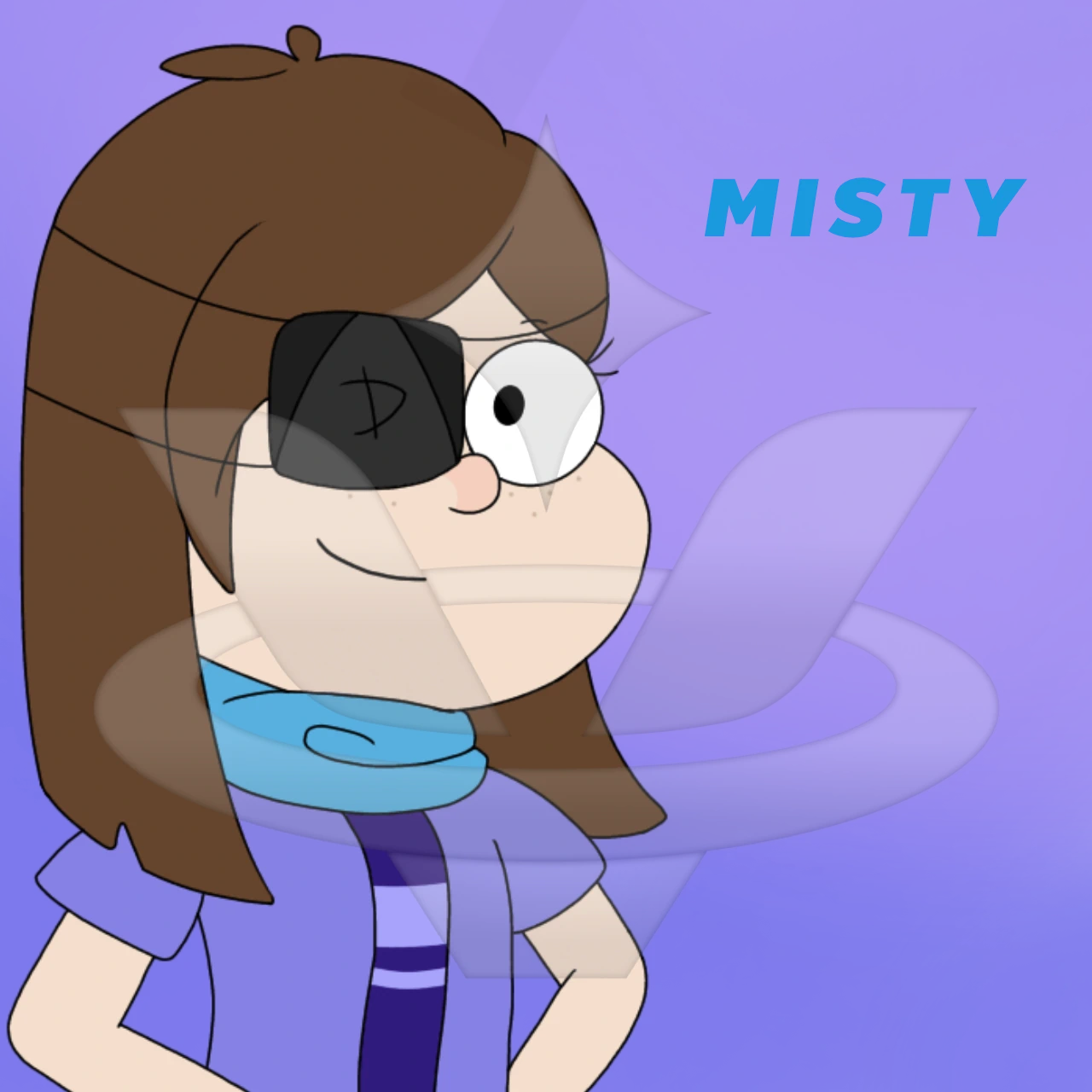 Misty character artwork