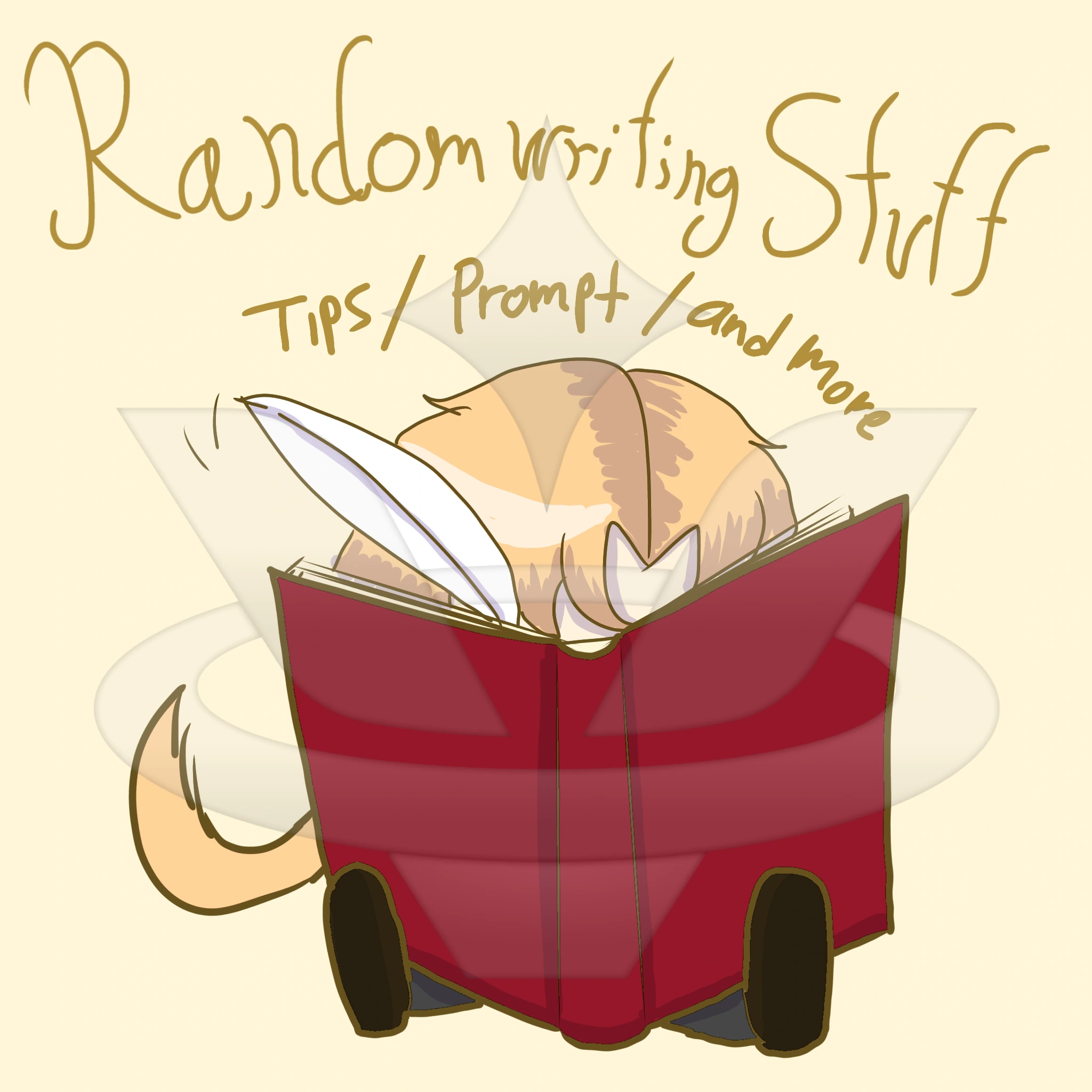Gabriel/random writing stuffs (best to read disc) character artwork