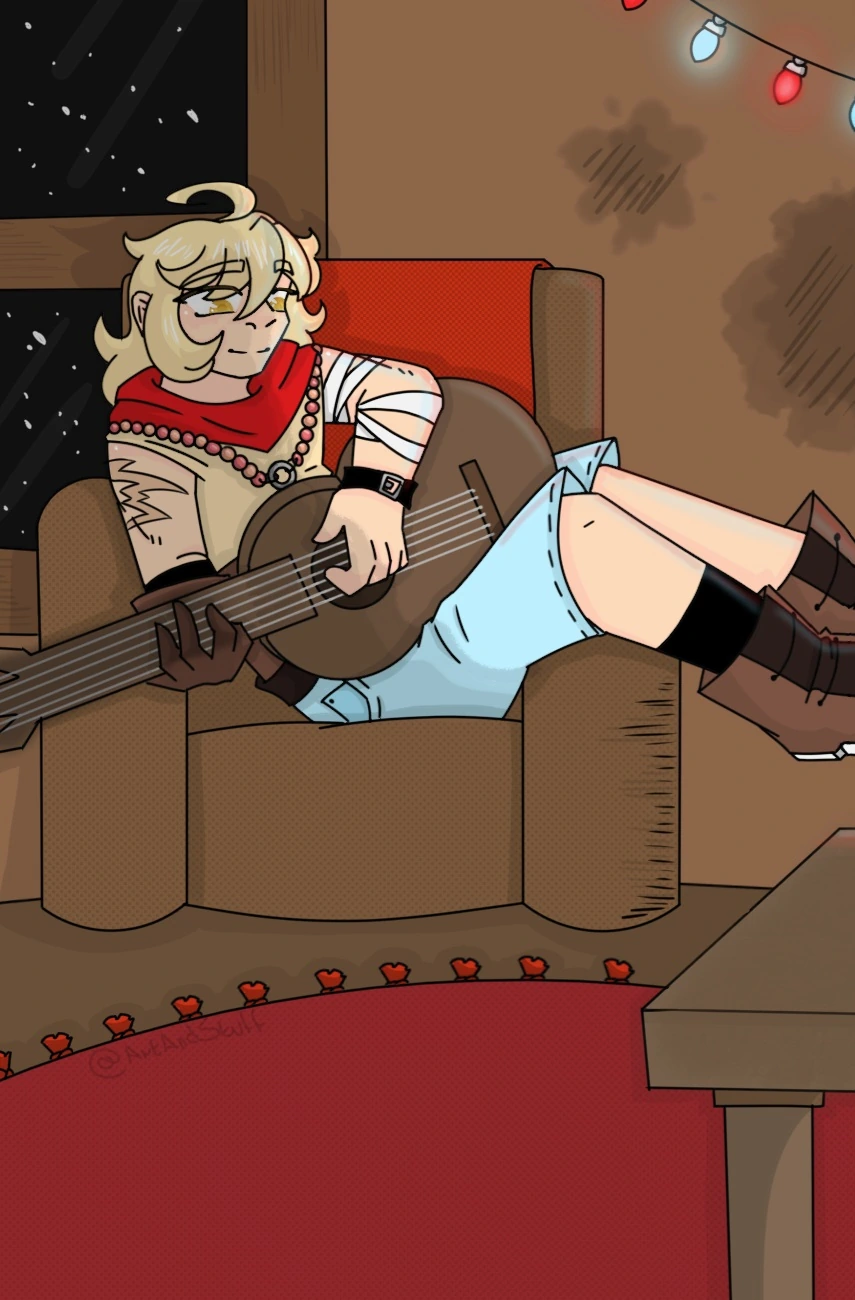 Hunter-CRW OC! character artwork