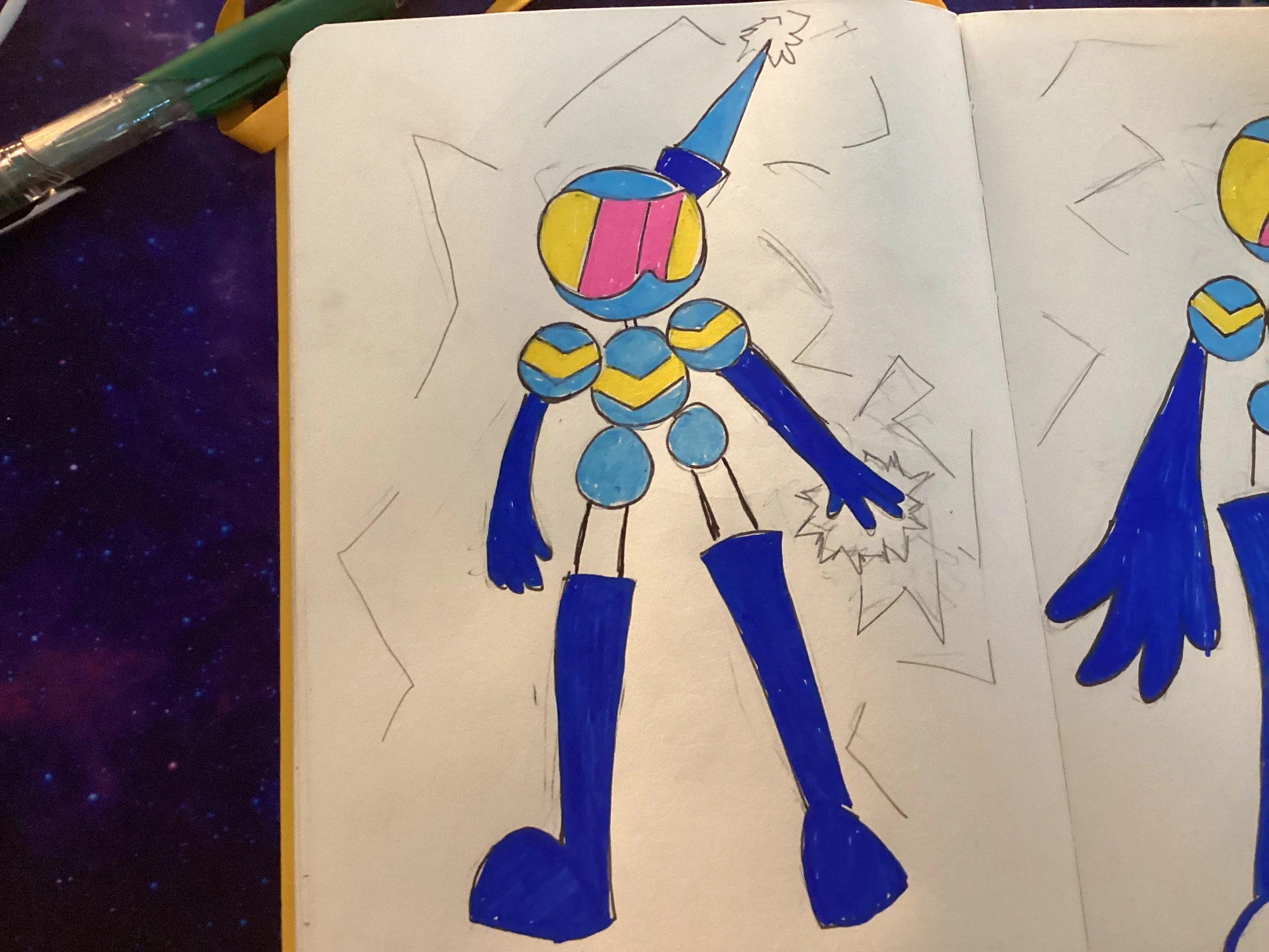 Untitled Superhero character artwork