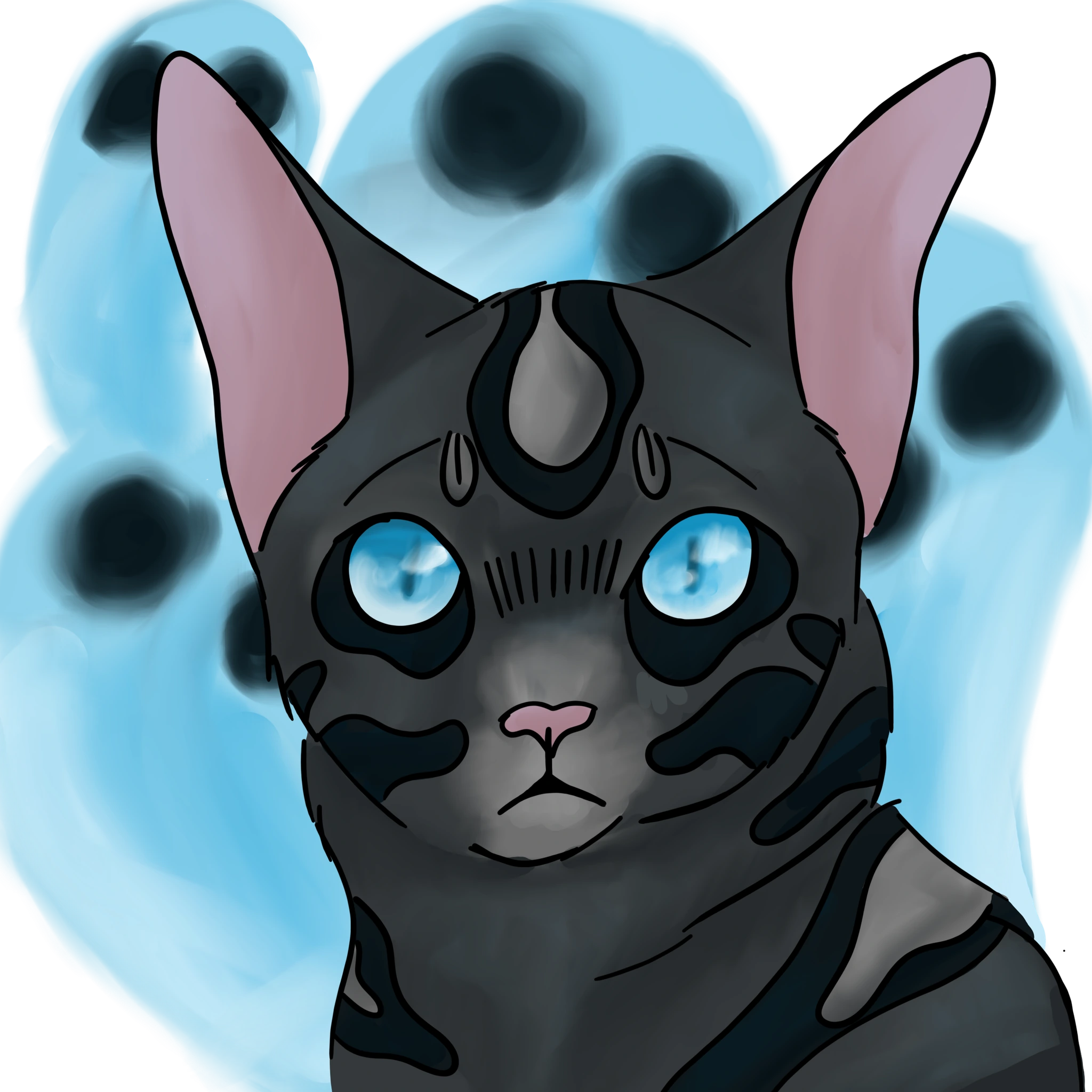 Ghosteye character artwork