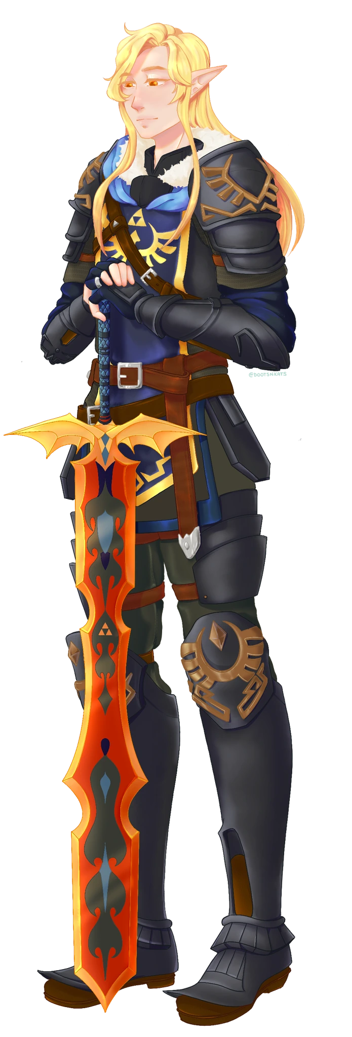 Josh Dragelion character artwork
