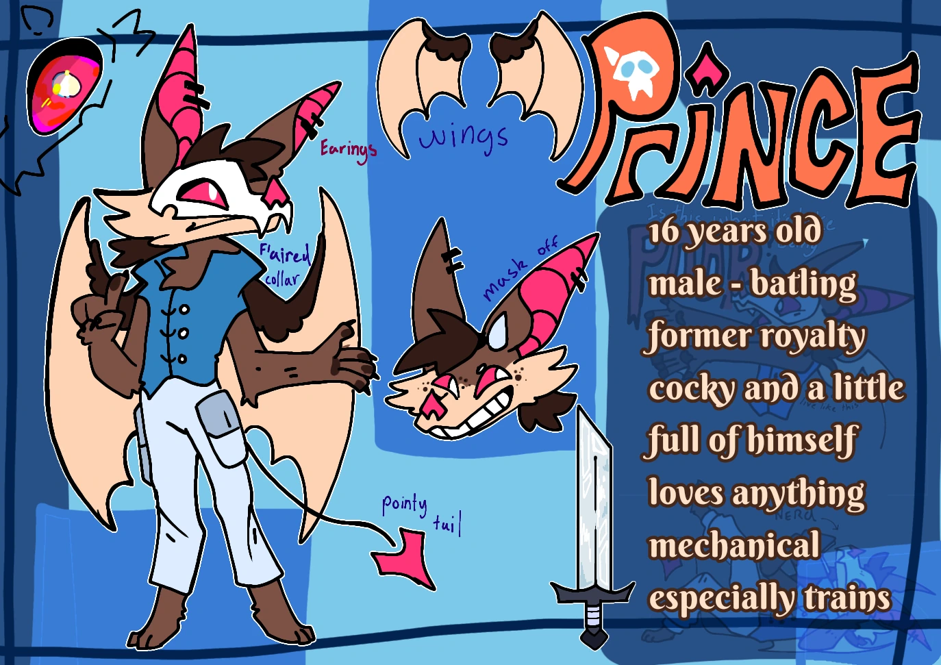 Prince Atticus character artwork