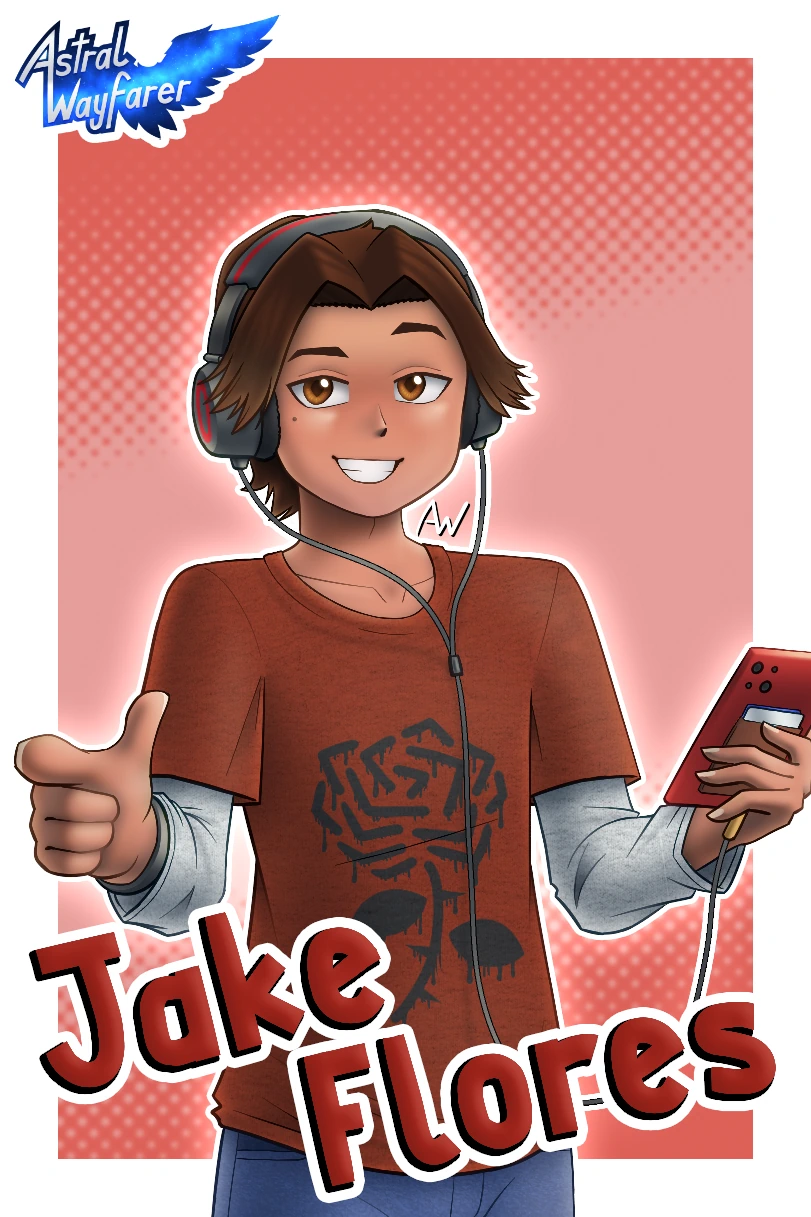 Jake Flores character artwork