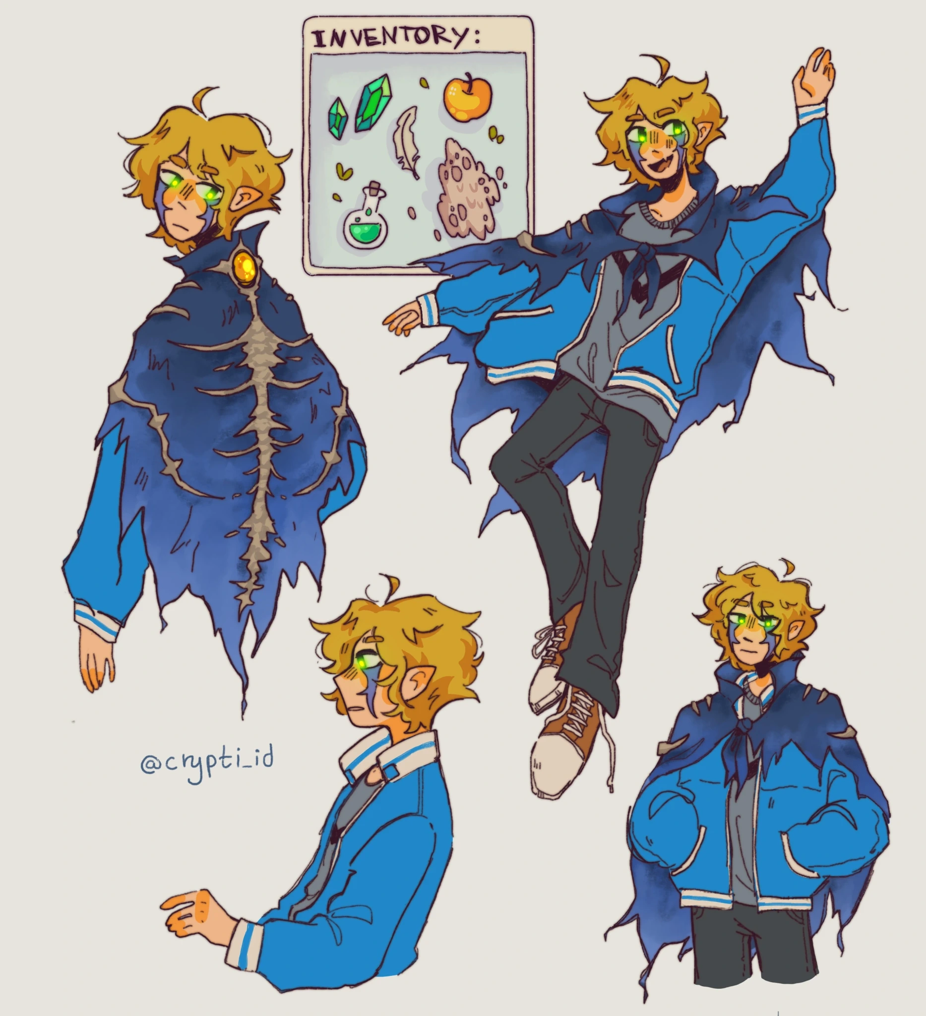 c!Manta character artwork