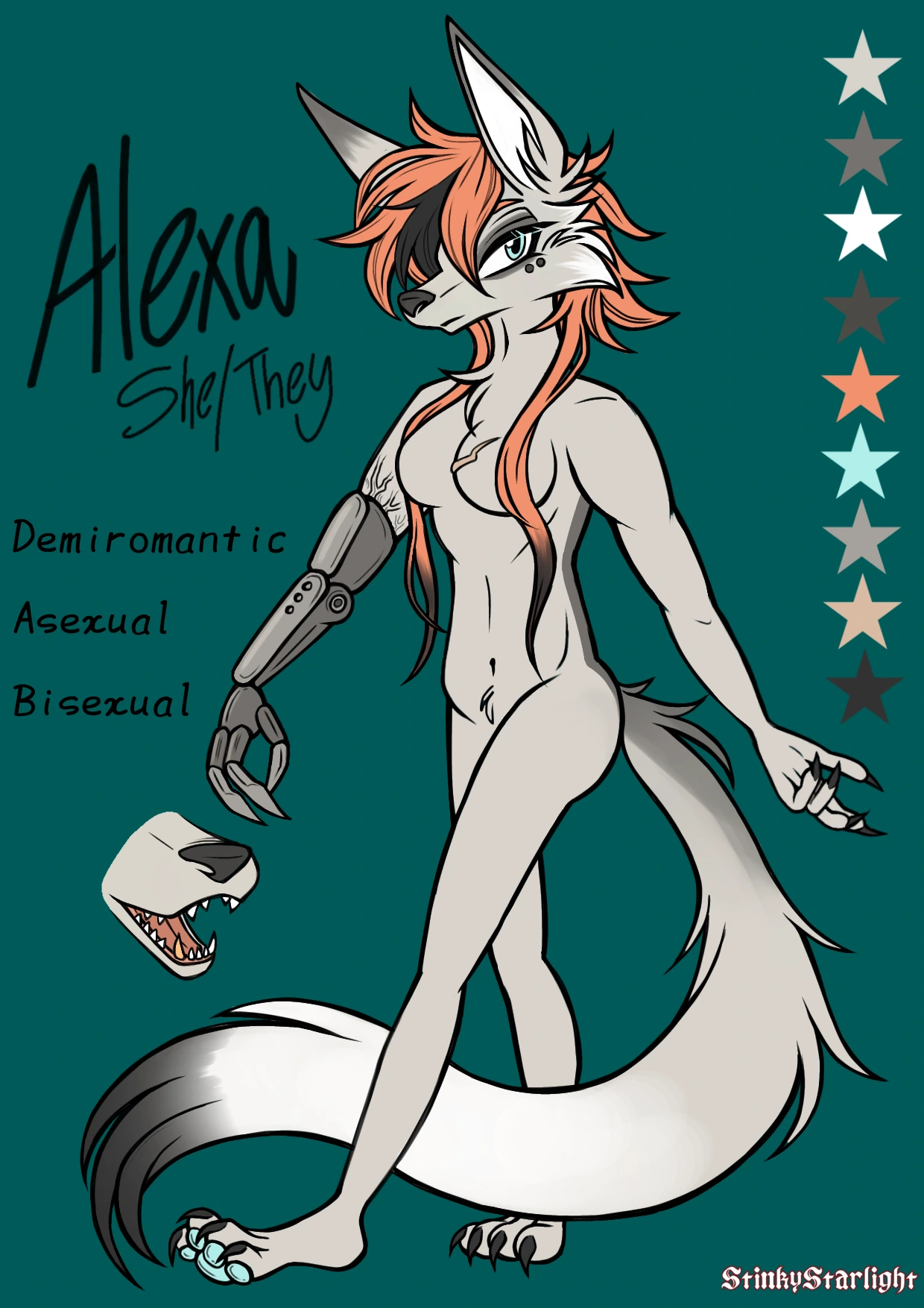 🔧 ALEXA 🔧 character artwork