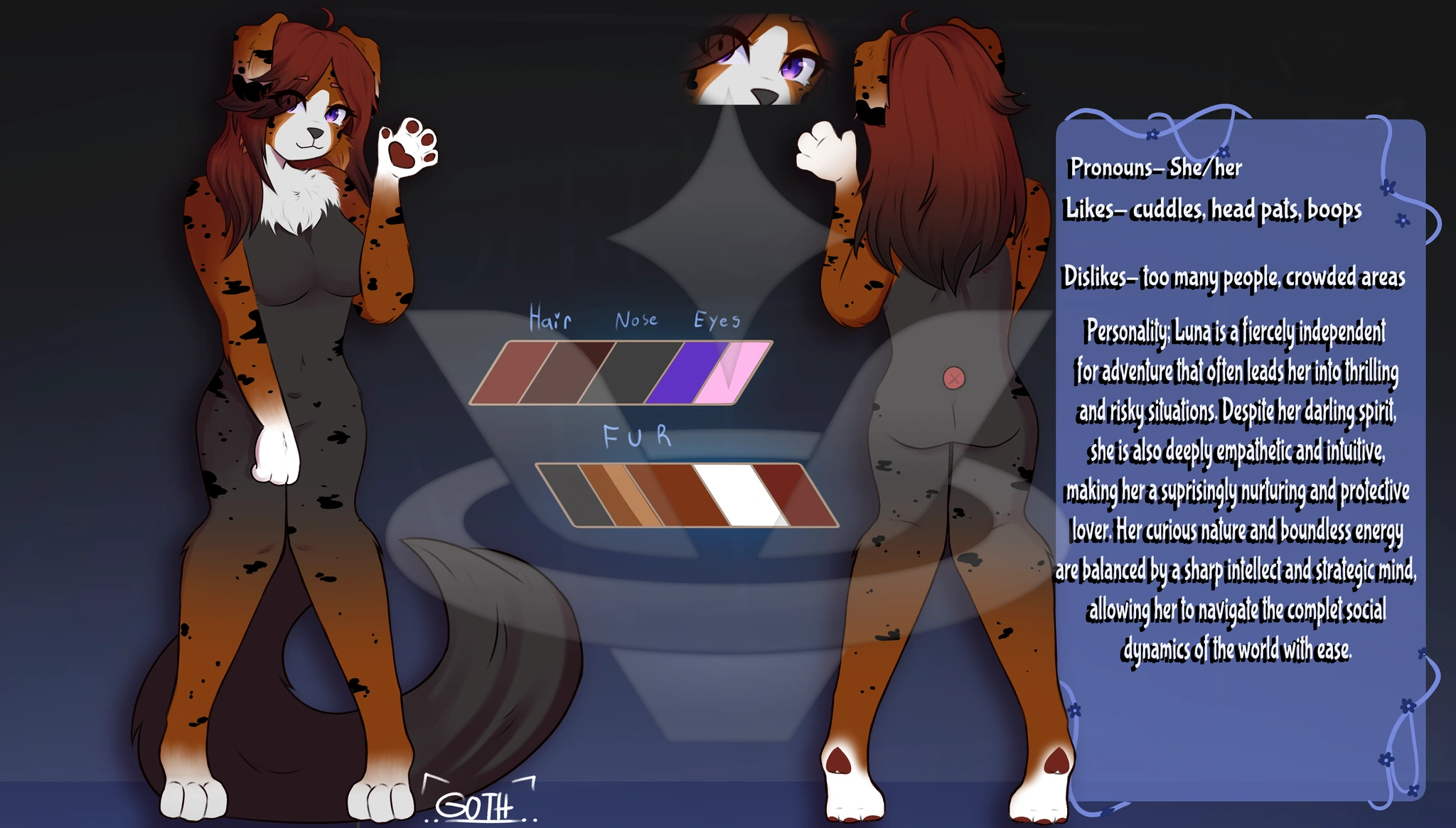 Ember Shadow character artwork