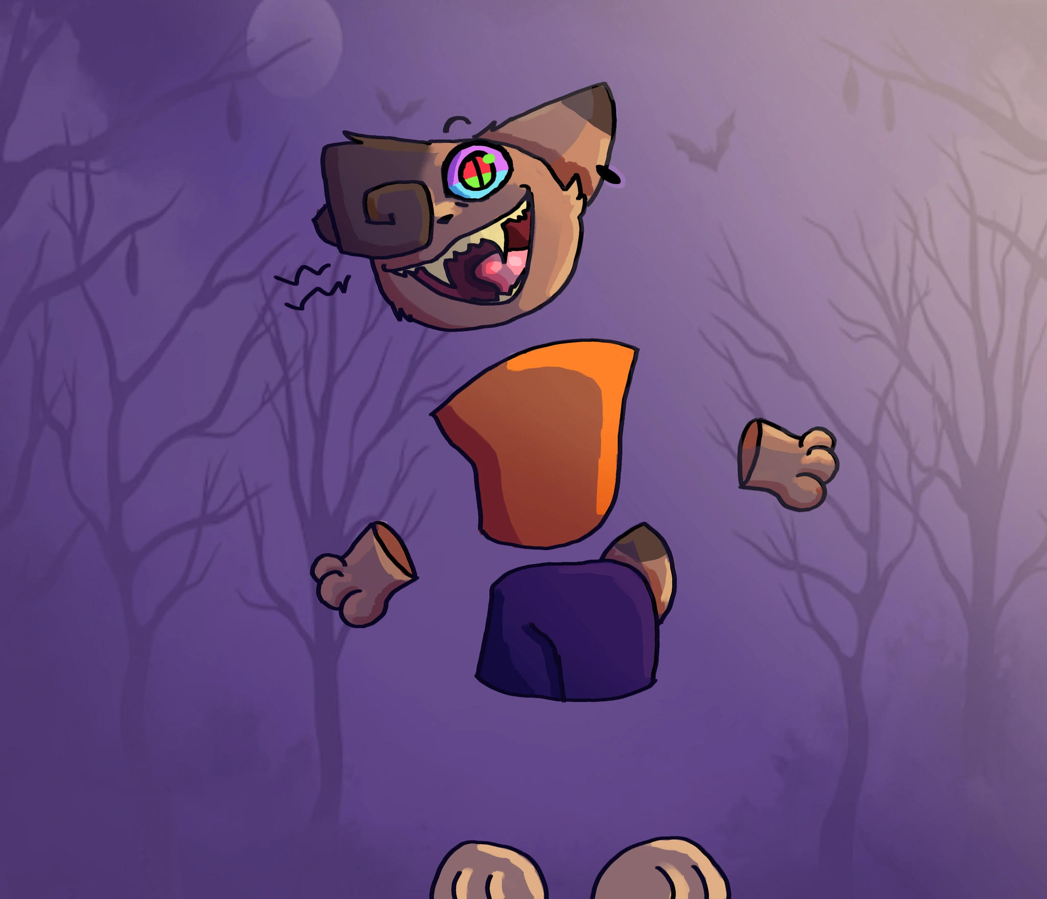 I've been Monsterfied! character artwork