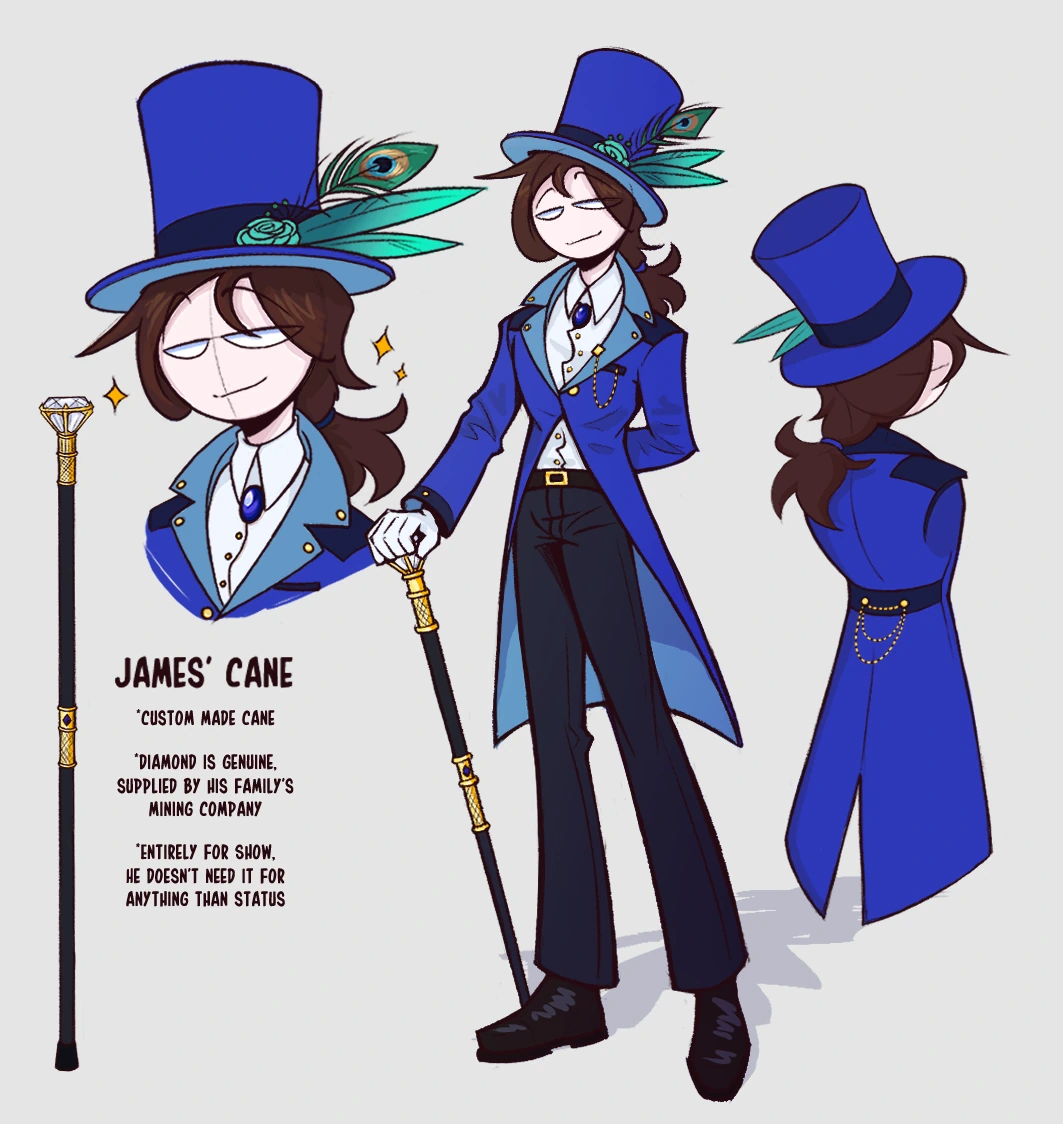 ✦ James Fernsby character artwork