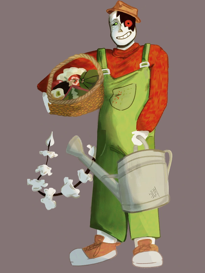 HorrorFarm!Sans character artwork
