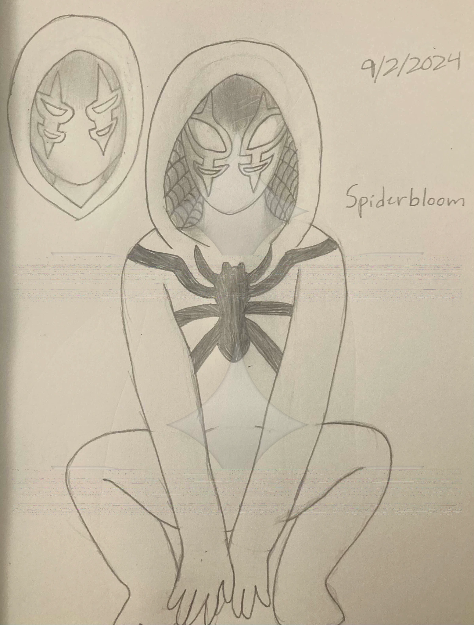 Spiderbloom character artwork