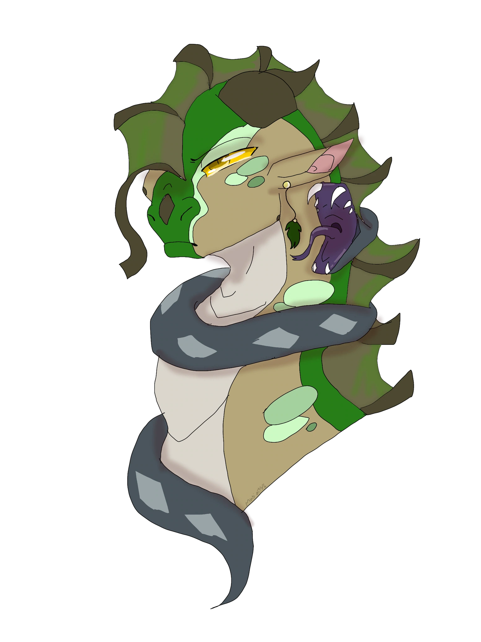 Hellebore character artwork